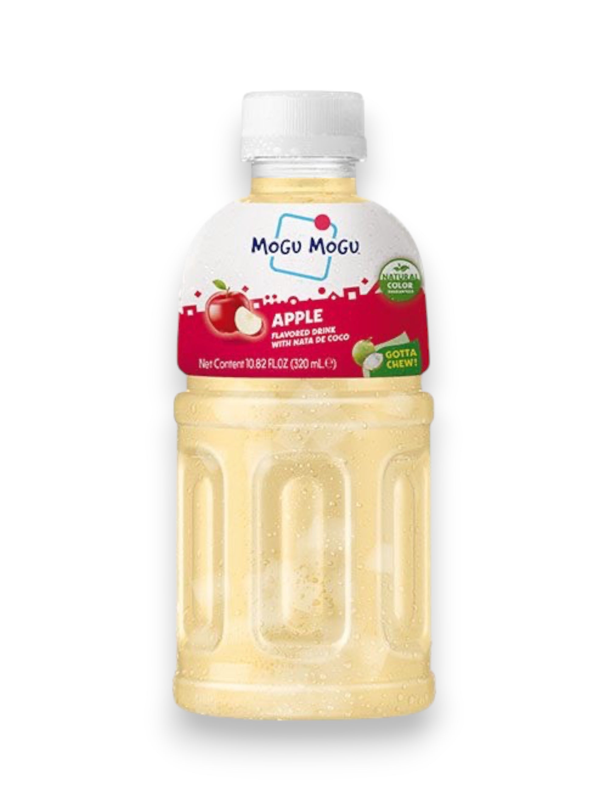 Mogu Mogu Apple Drink 320ml – Nata de Coco Imported Beverage