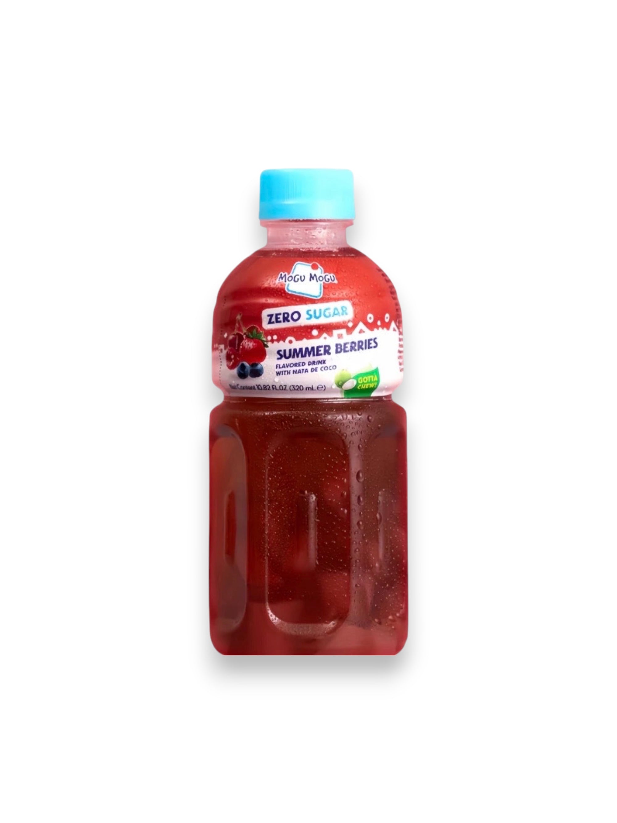 Mogu Mogu Summer Berries Zero Sugar Drink 320ml – Nata de Coco Imported Beverage