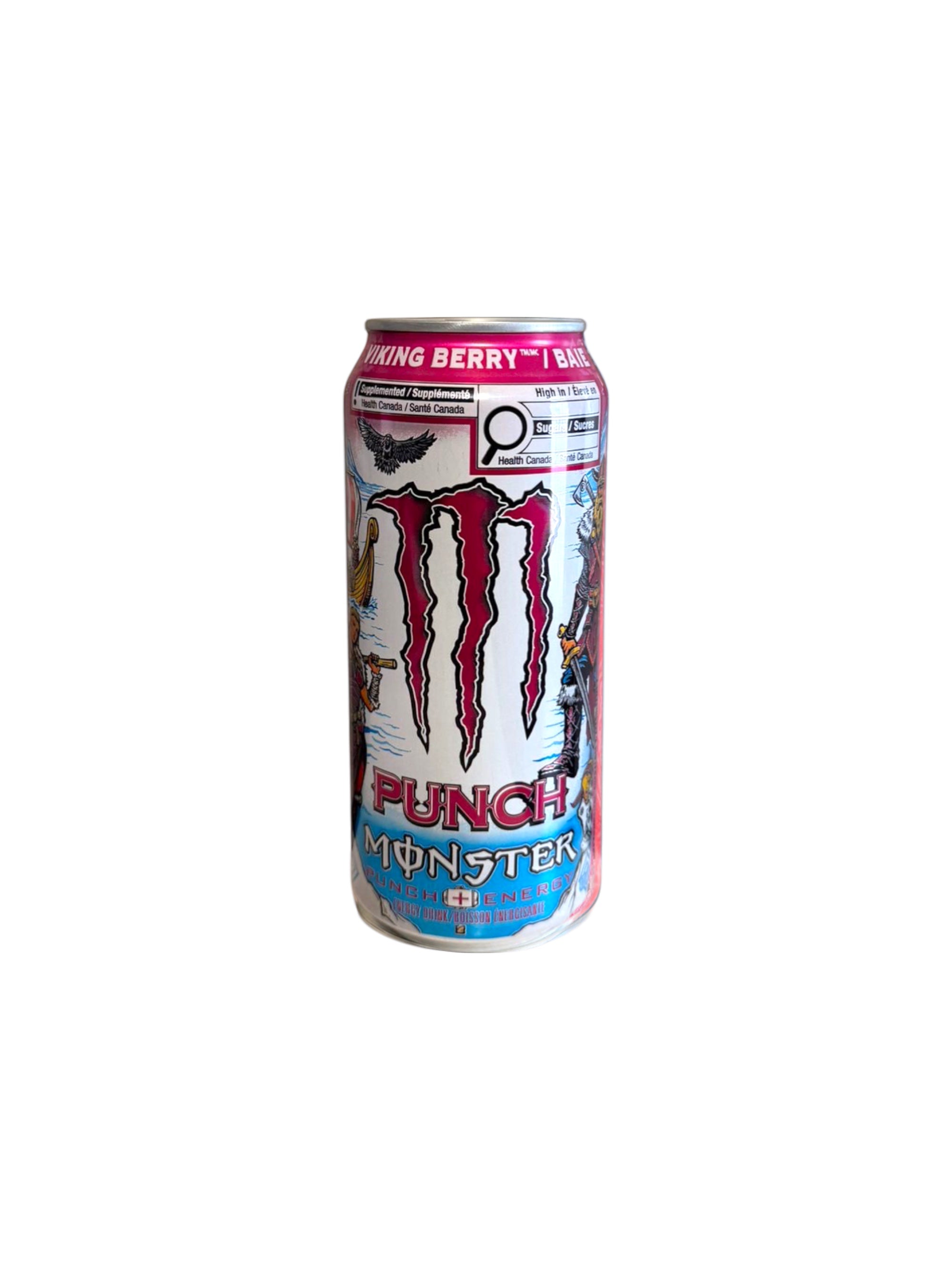 MONSTER PUNCH+ENERGY - VIKING BERRY CAD