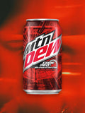 MTN DEW Code Red 355ml Can – Imported Cherry Citrus Soda