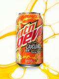 MTN DEW LiveWire 355ml Can – Imported Orange Citrus Soda
