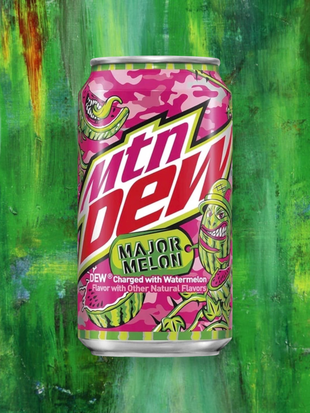 MTN DEW Major Melon 355ml Can – Imported Exotic Watermelon Soda
