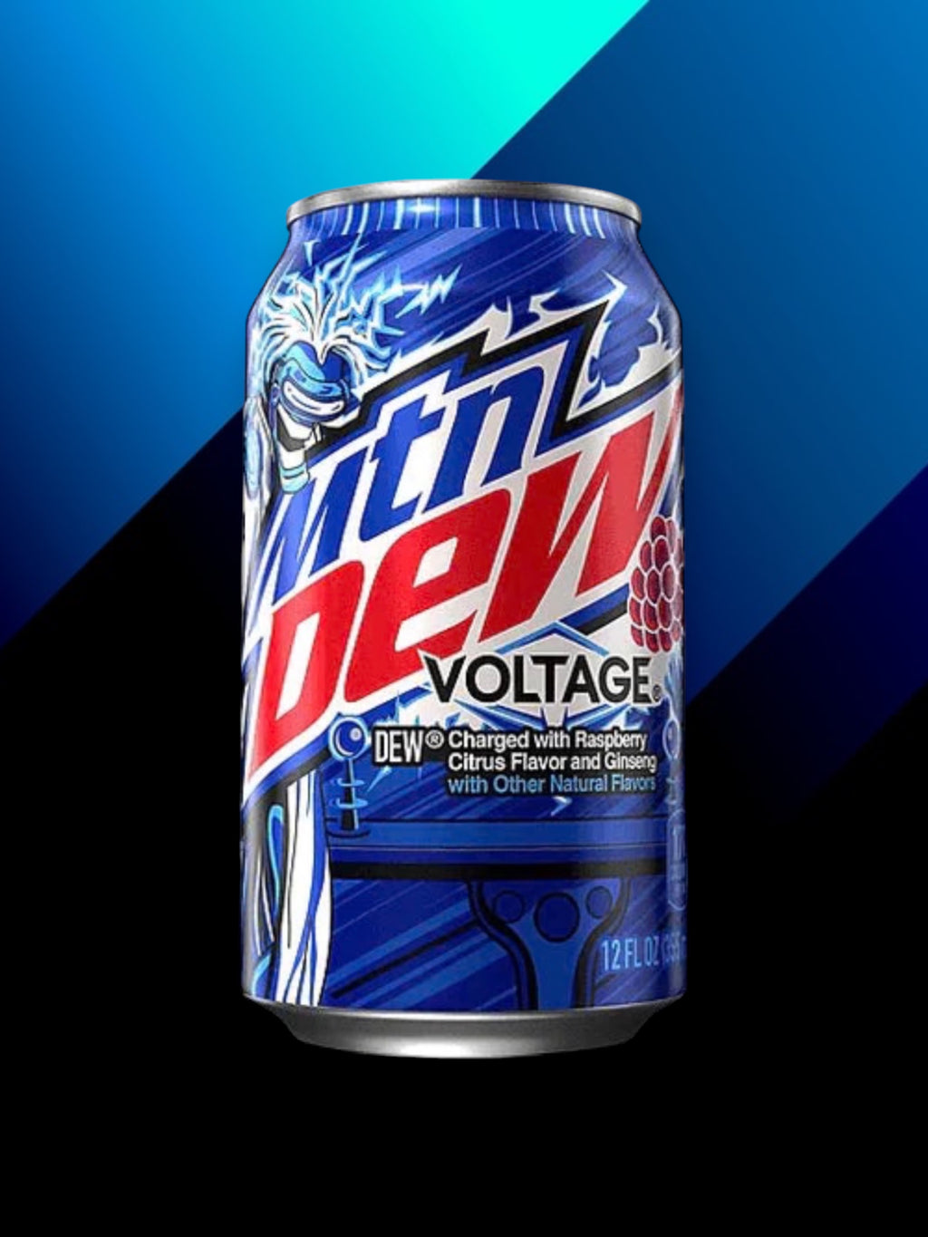 MTN DEW Voltage 355ml Can – Imported Exotic Raspberry Citrus Soda