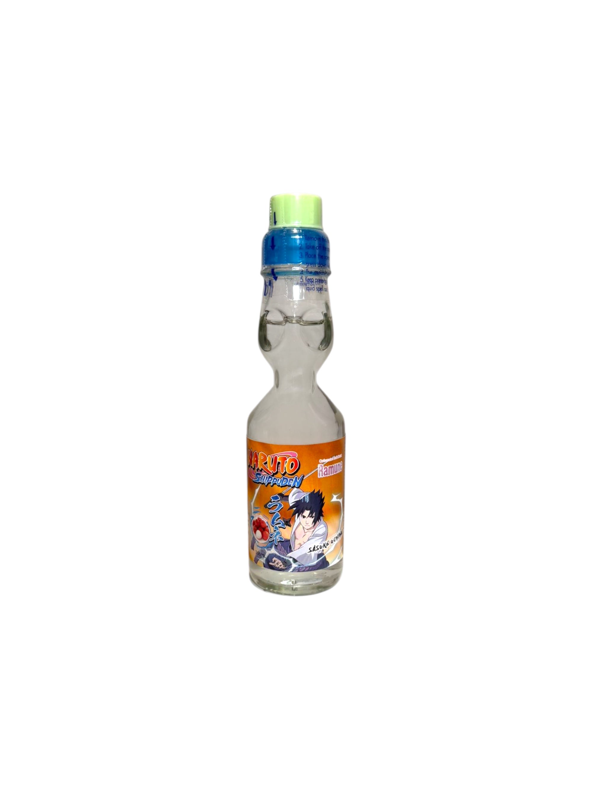 Naruto Sasuke Uchiha glass bottle drink 200ml imported from Japan anime collectible