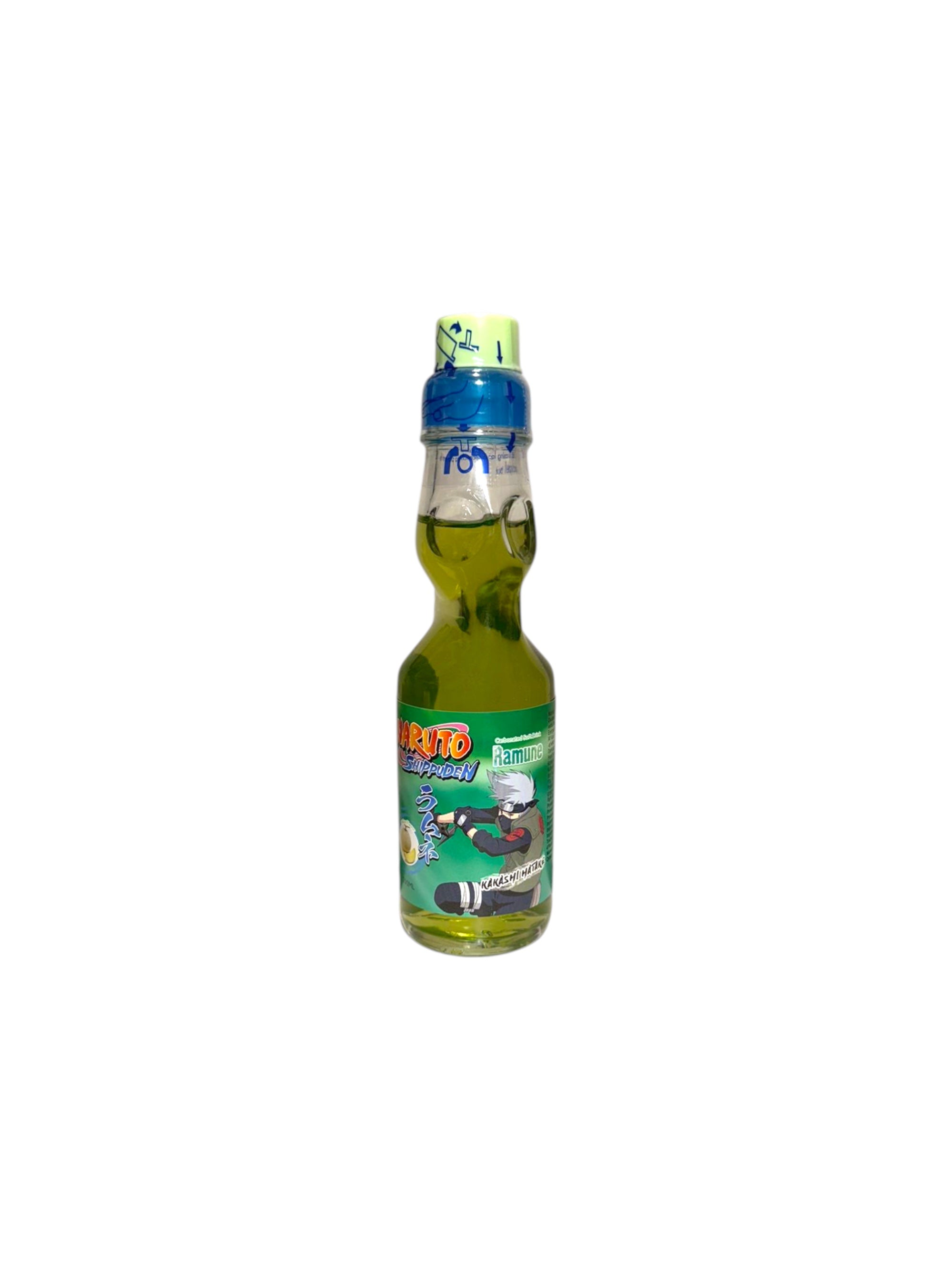 Naruto Kakashi Hatake glass bottle drink 200ml imported from Japan anime collectible