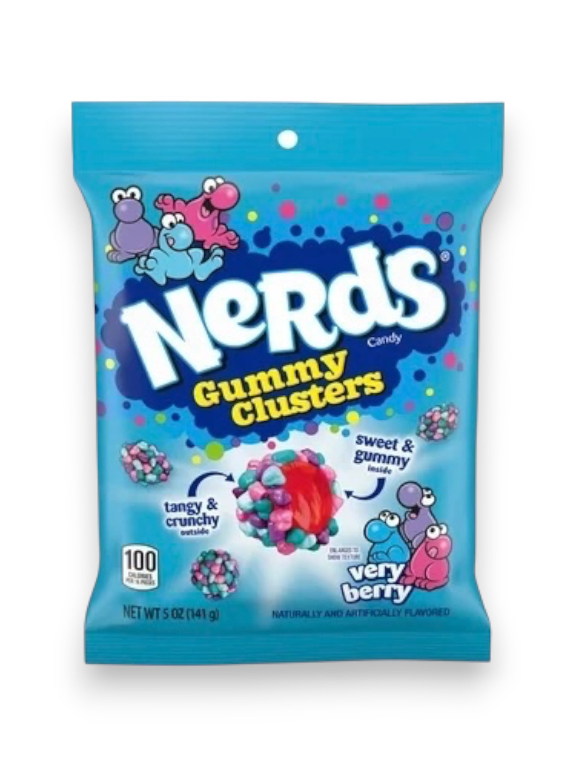 Nerds Berry Candy 142g – Imported Exotic Berry-Flavored Crunchy Candy