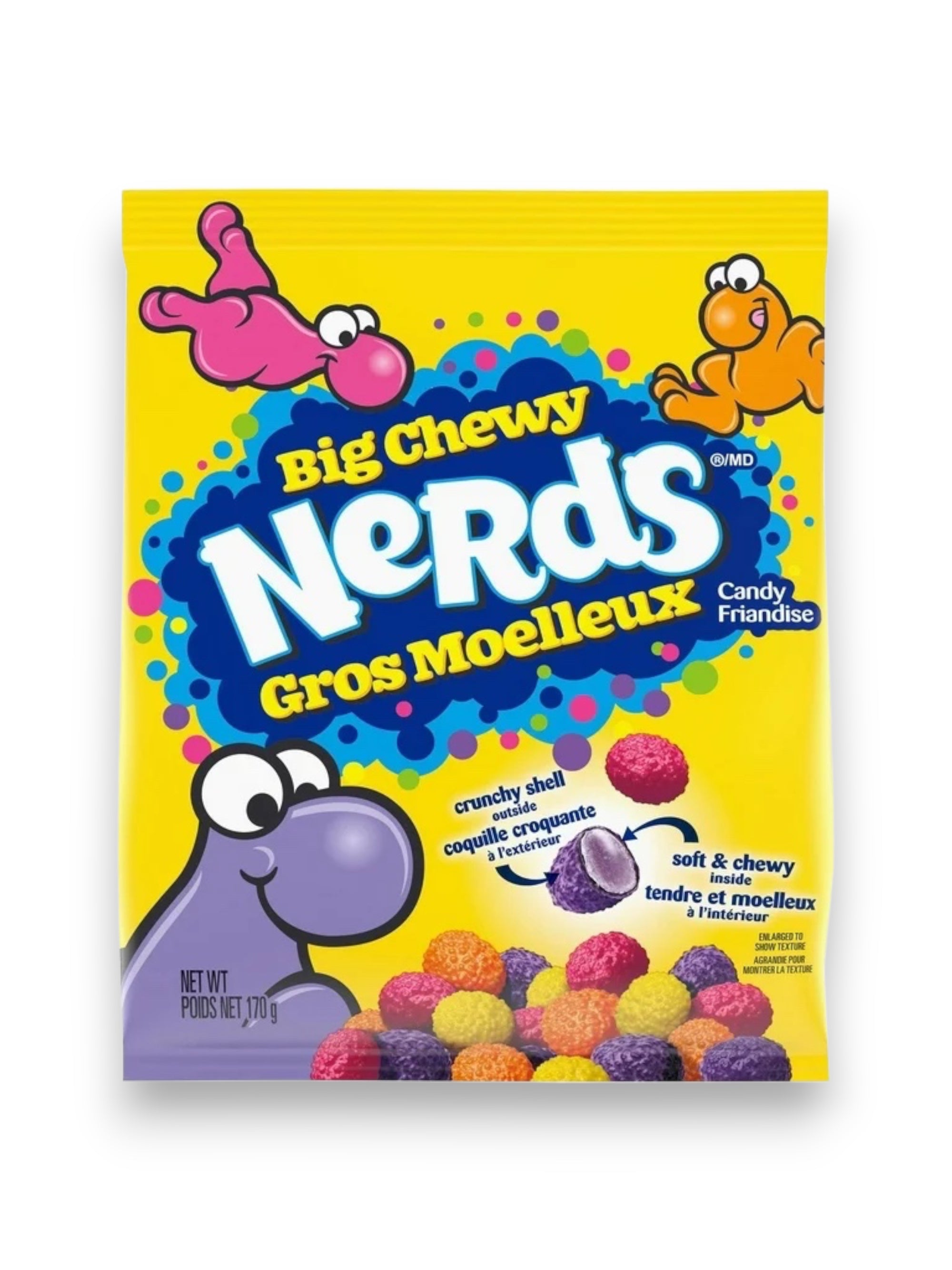Nerds Big Chewy Candy 170g – Imported Exotic Chewy & Crunchy Fruity Candy