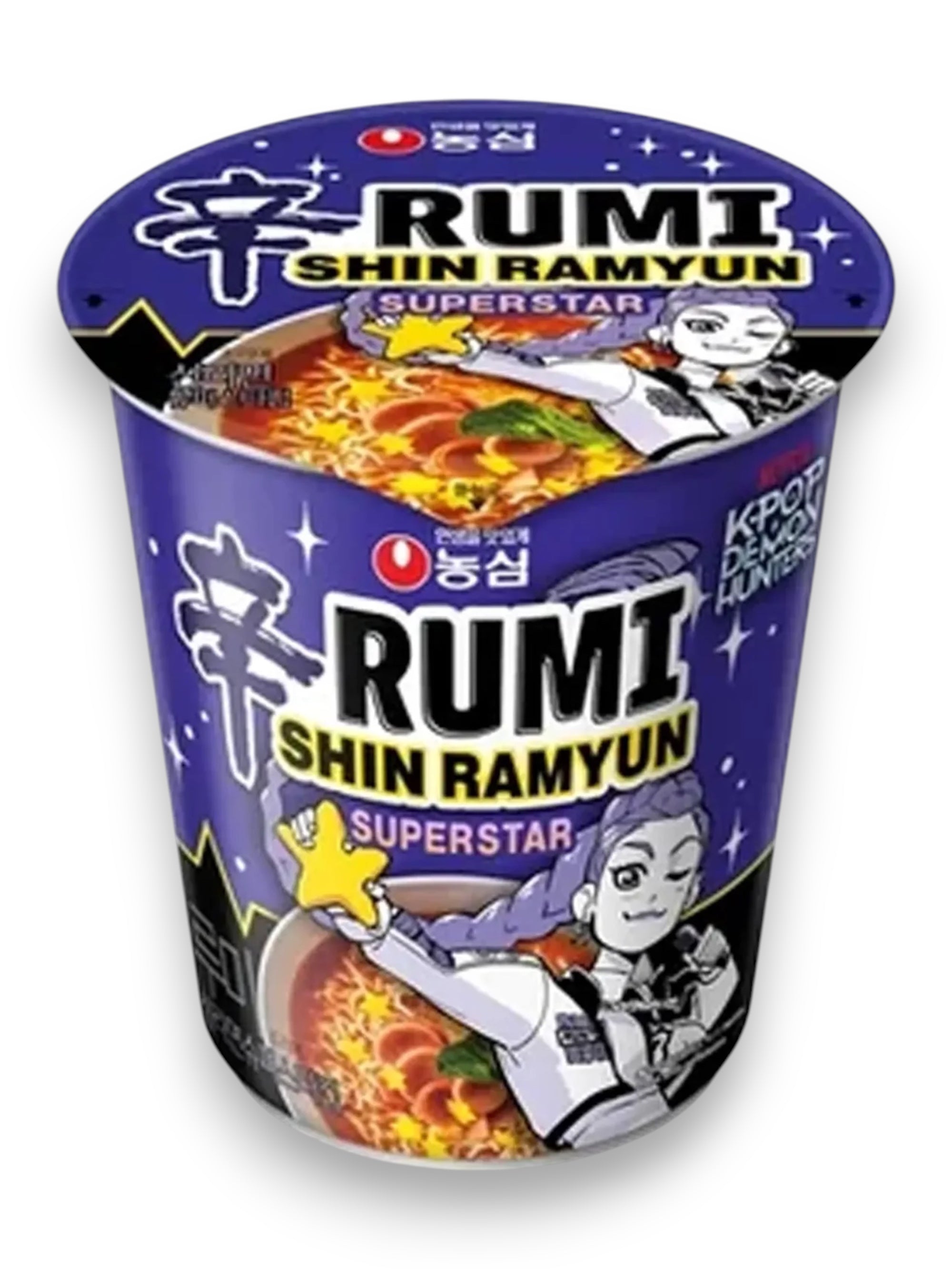 Nongshim Rumi Shin Ramyun Superstar Spicy & Smoky | K-Pop Demon Hunters Edition Korean Instant Noodles