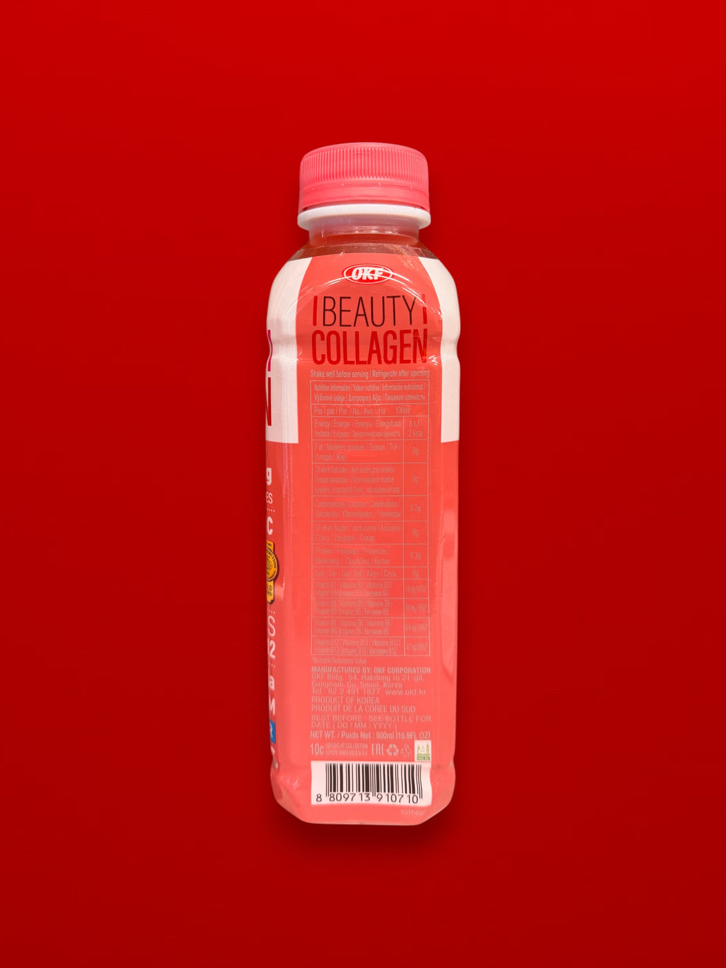 OKF Beauty Collagen Drink 500ml – Korean Wellness Beverage