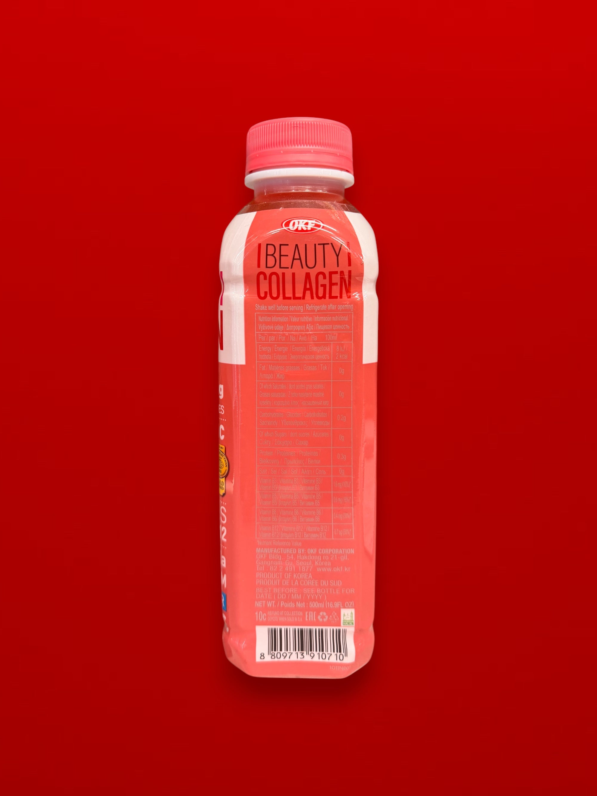OKF Beauty Collagen Drink 500ml – Korean Wellness Beverage