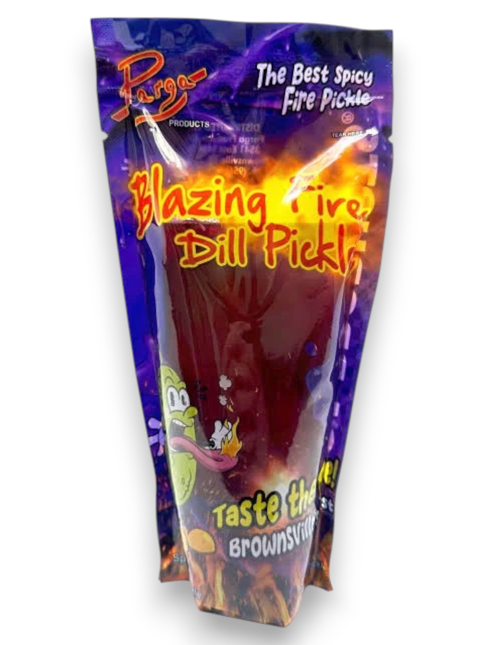 Parga's Blazing Fire Dill Pickle | Spicy Dill Pickle Snack