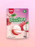 Amos Peelerz Exotic Lychee Gummy Candy 65g – Imported Soft & Peelable Gummies