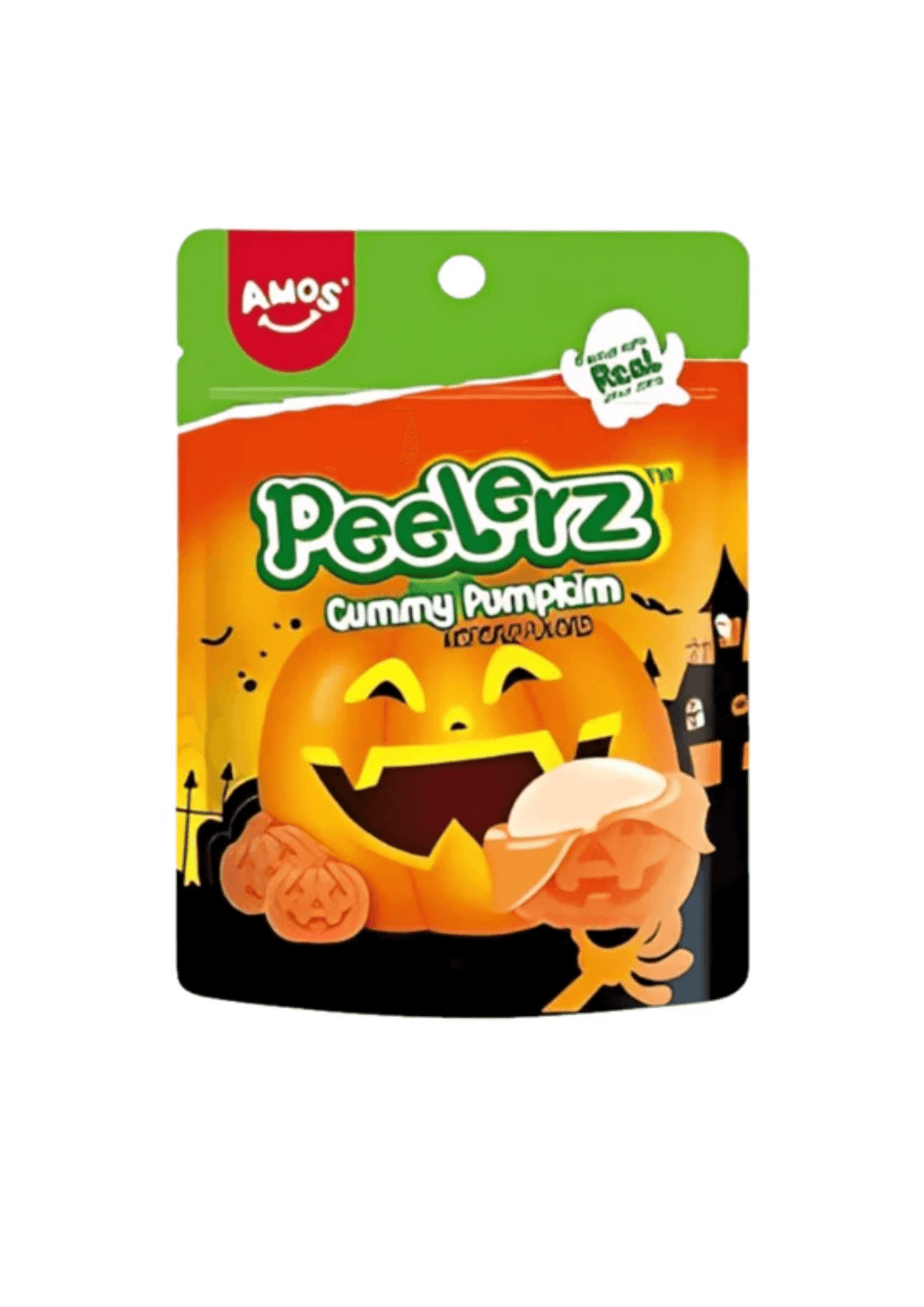 Peelerz Pumpkin Gummy Candy – 65 g | Orange Flavour