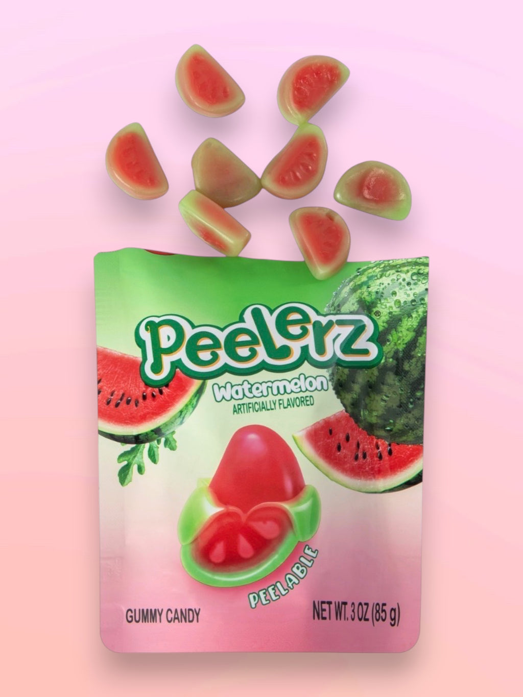 Amos Peelerz Watermelon Peelable Candy 65g – Imported Exotic Gummies