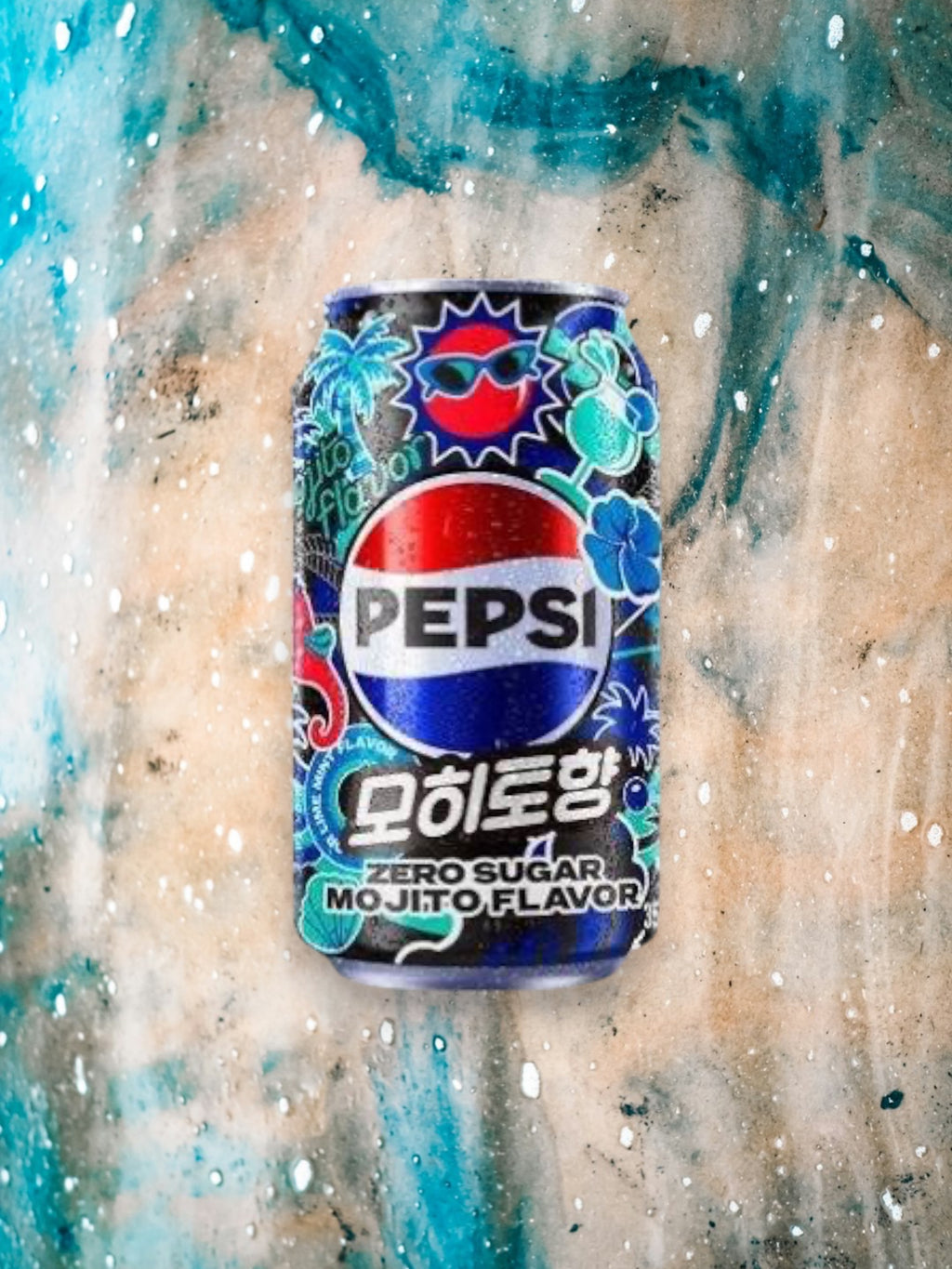 Pepsi Mojito Flavour Zero Sugar Soft Drink – Imported 355ml Can