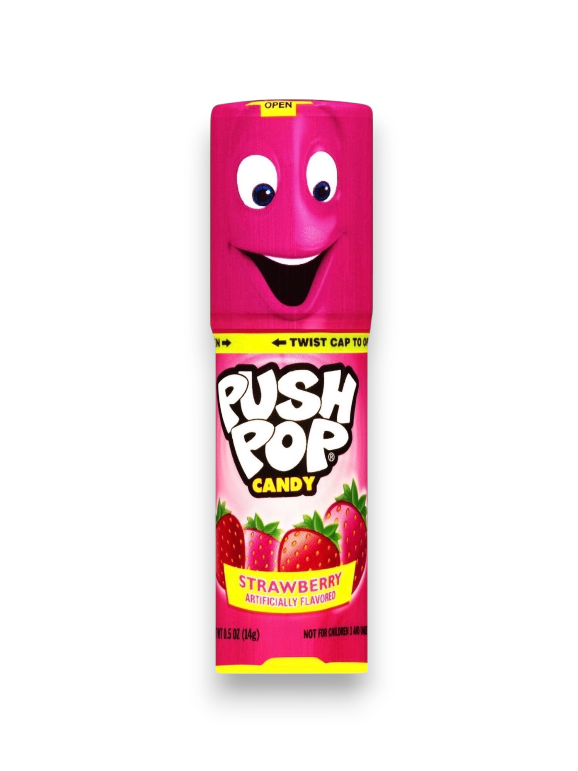 Push Pop Strawberry Candy – Imported from USA