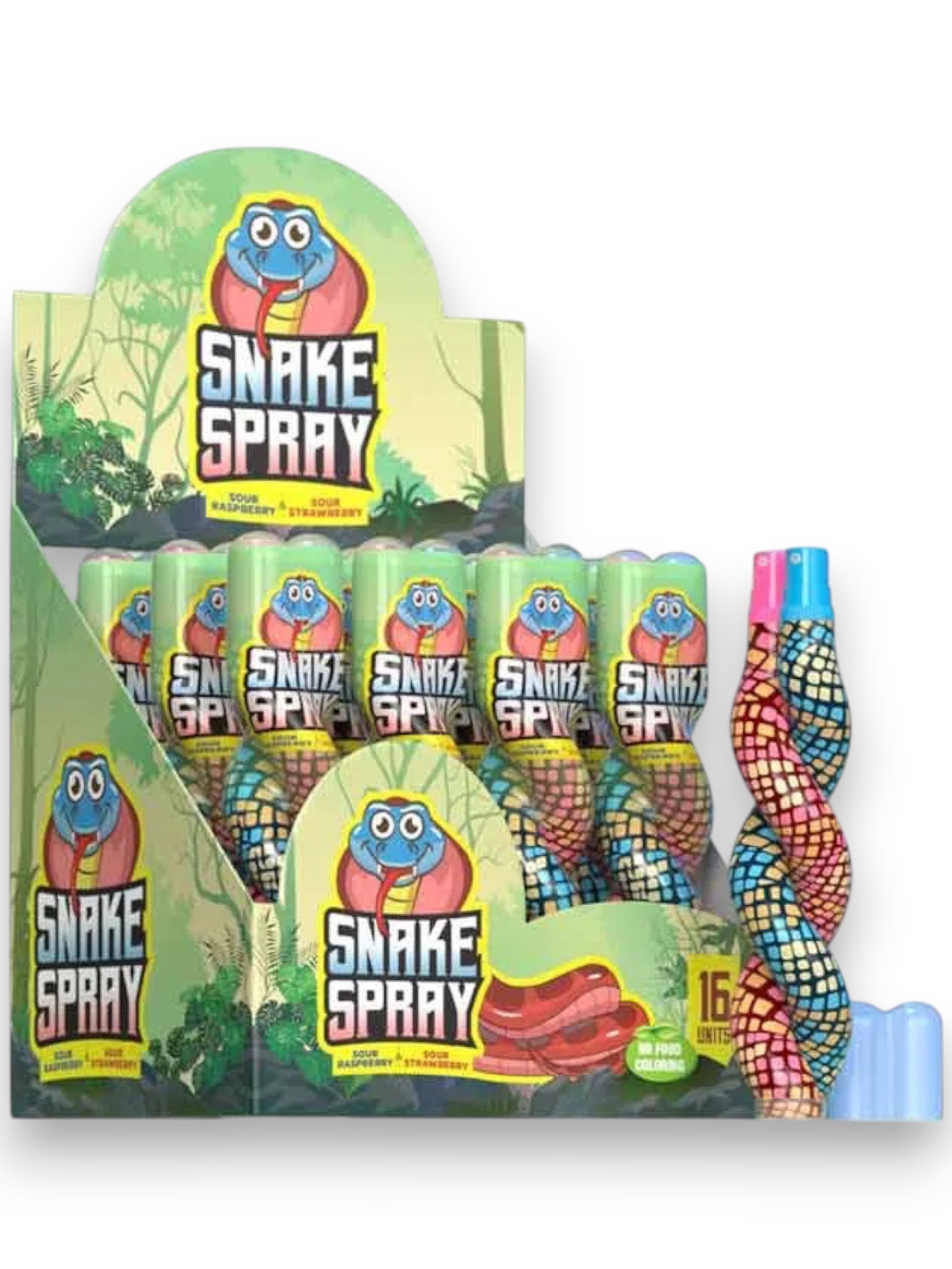 Snake Spray Sour Candy Spray – Assorted Fruit Flavours
