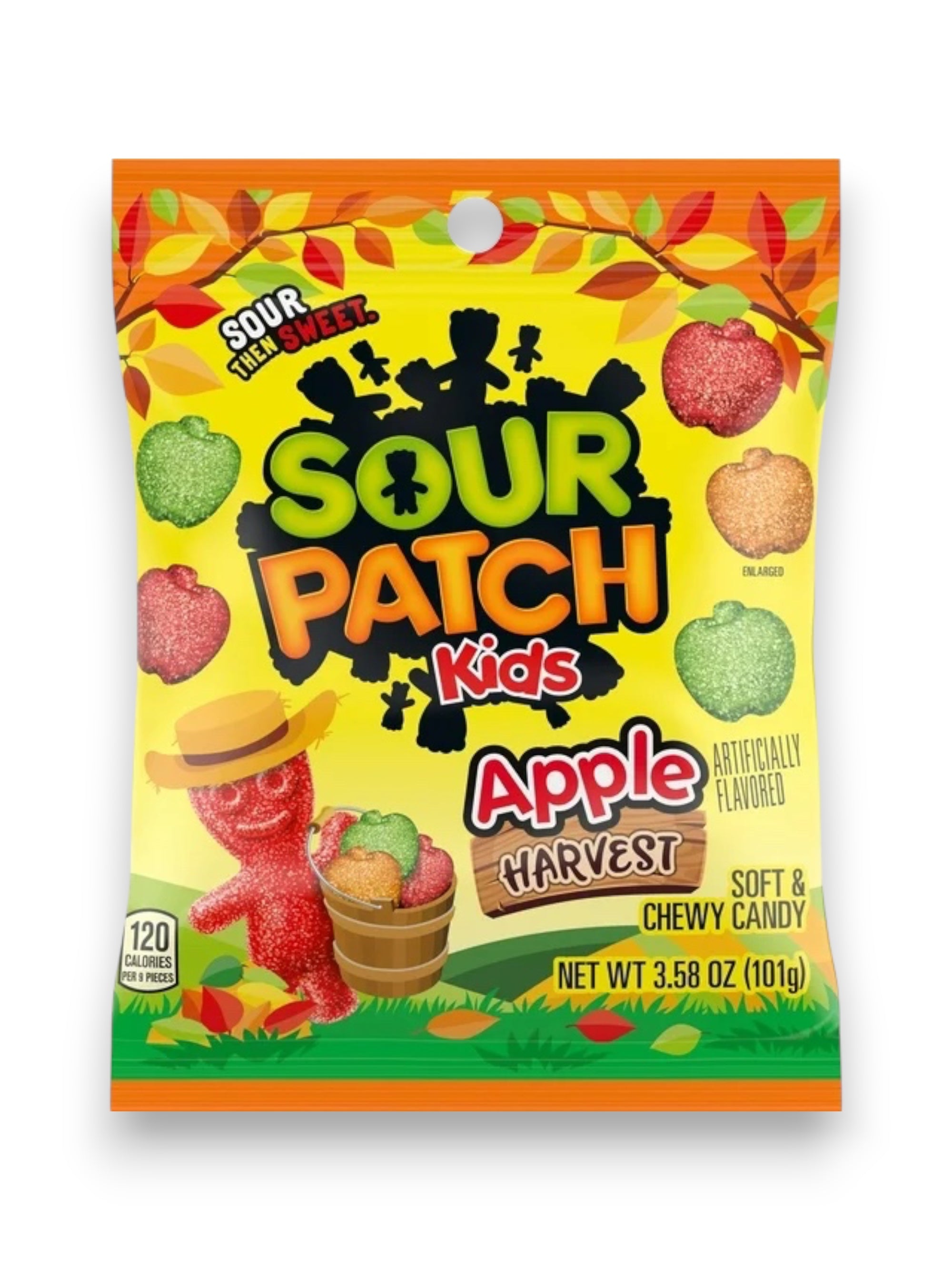 Sour Patch Apple Harvest Candy 101g | Imported Sour Candy