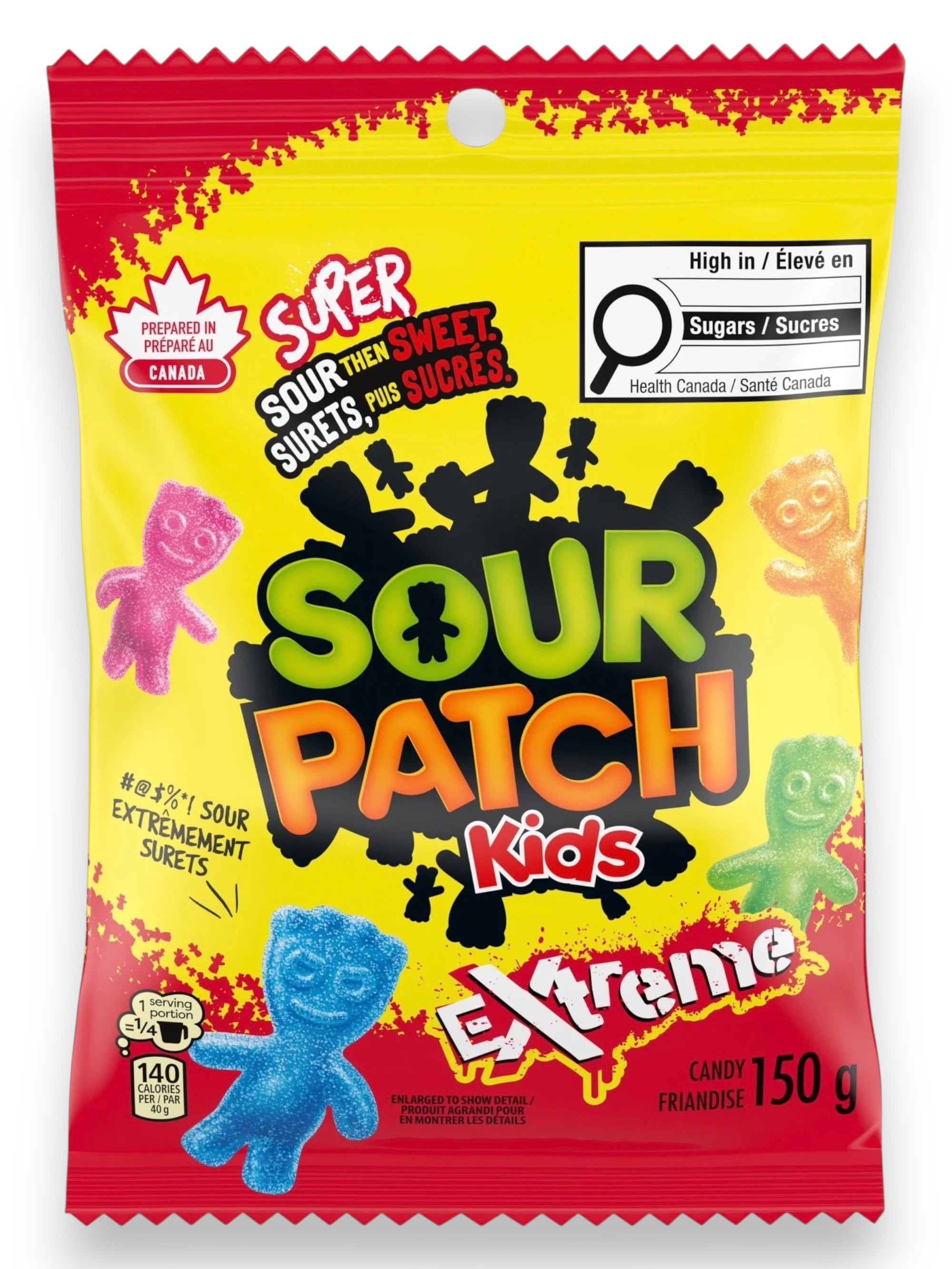 Sour Patch Extreme 150g – Imported Extra Sour Rainbow Candy