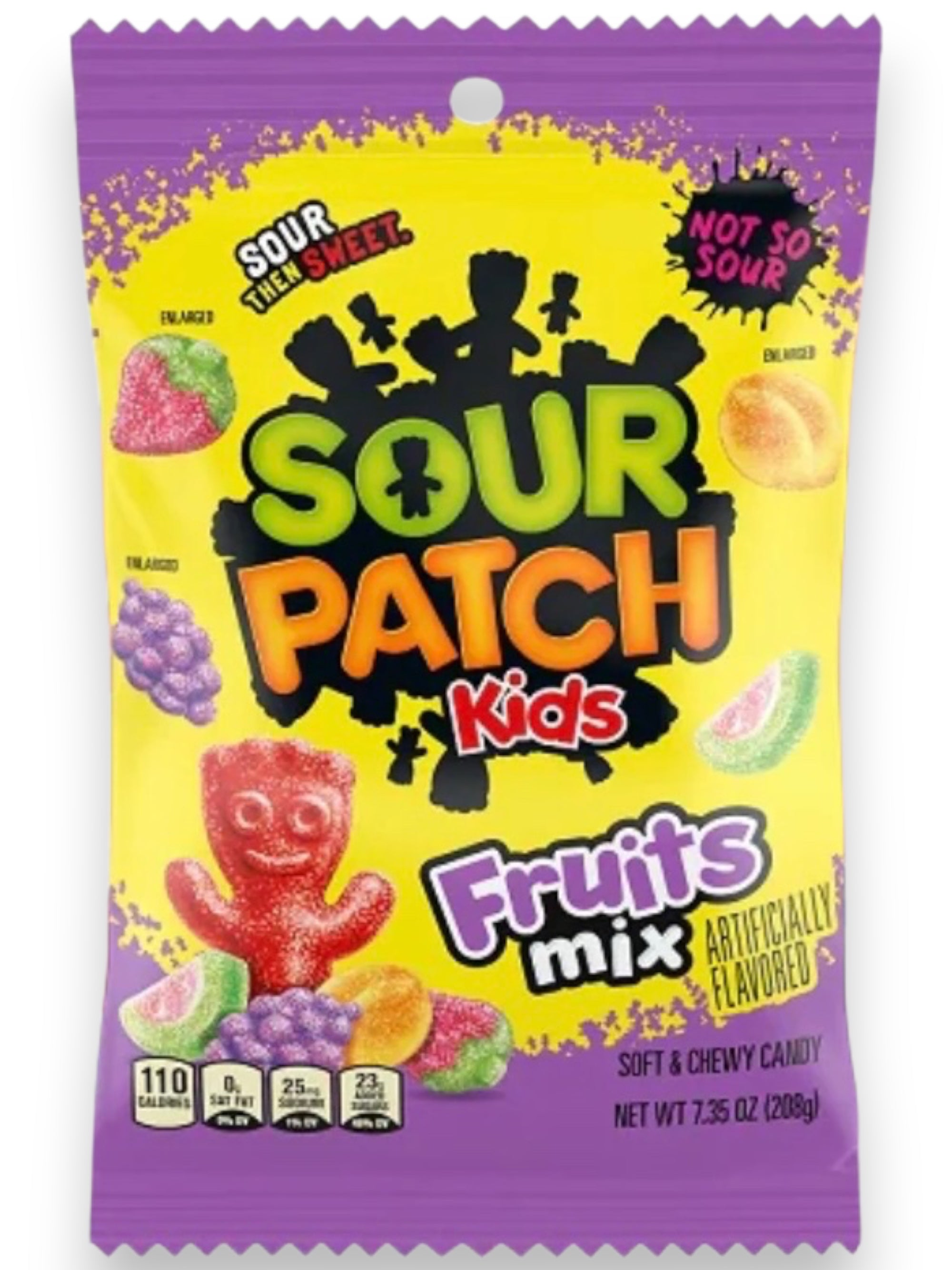Sour Patch Fruits Mix 208g – Imported Soft & Sour Fruit Candy