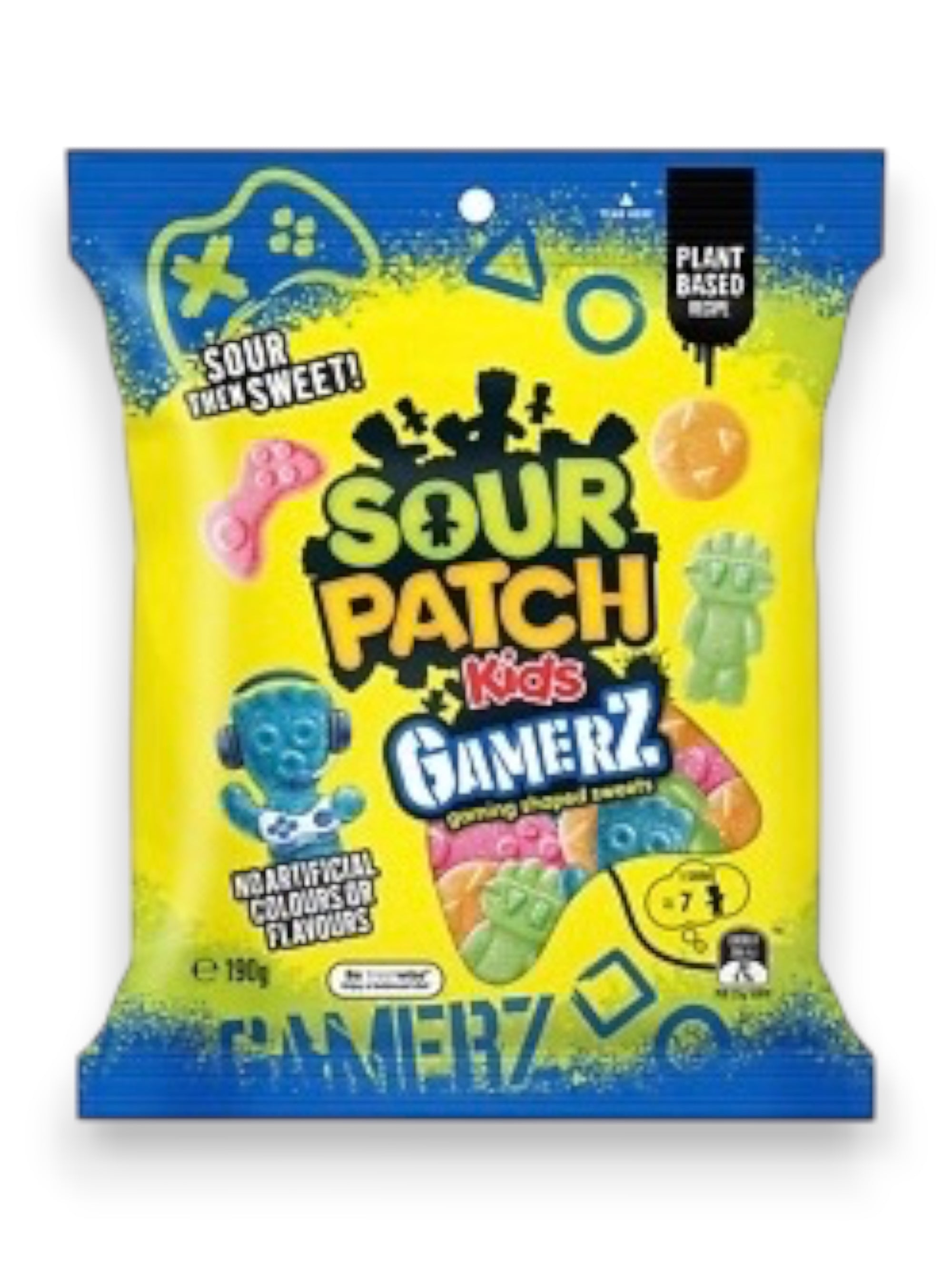 Sour Patch Kids Gamers 190g – Imported Soft & Sour Candy