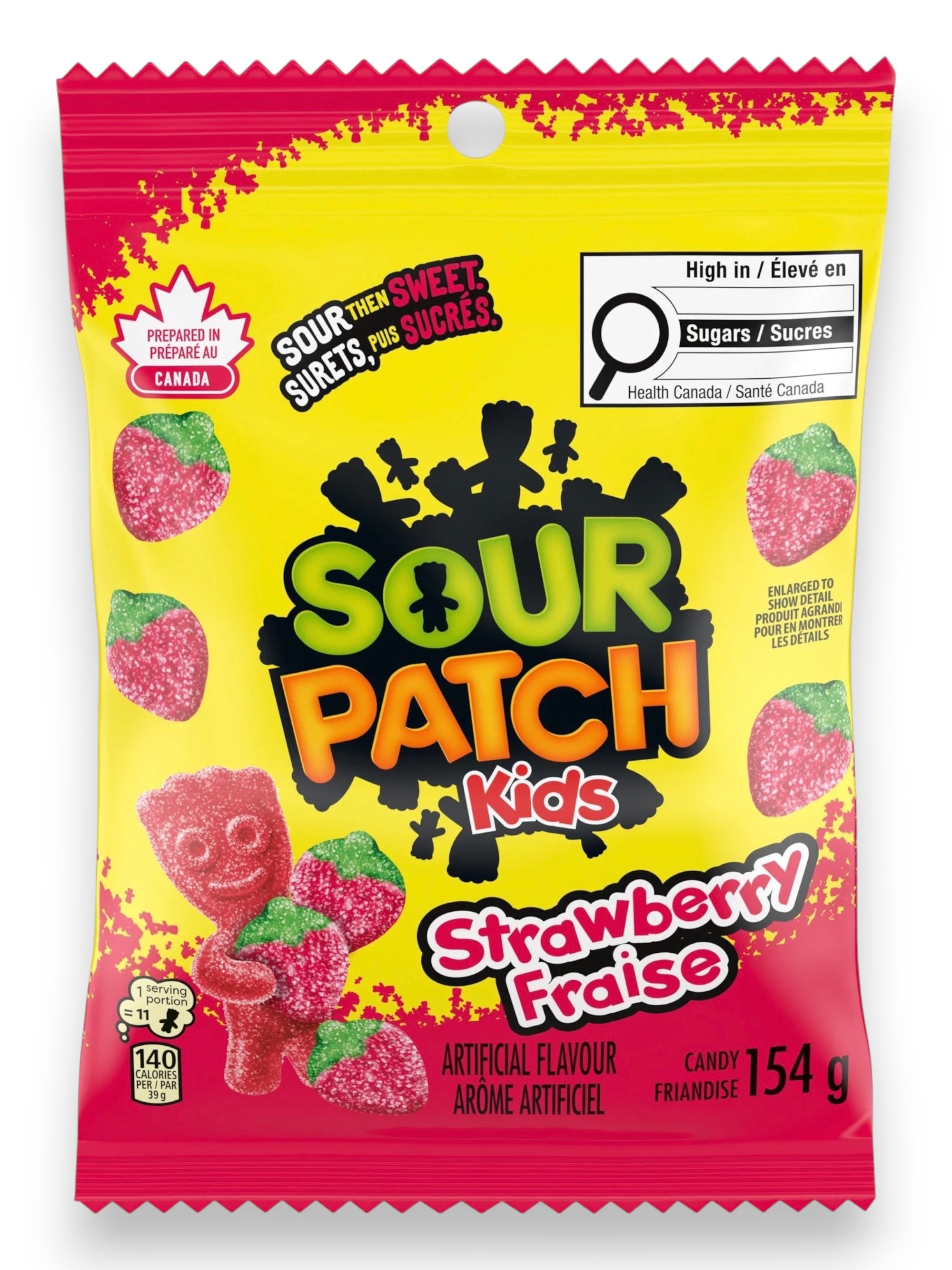 Sour Patch Strawberry 154g – Imported Soft & Sour Strawberry Candy