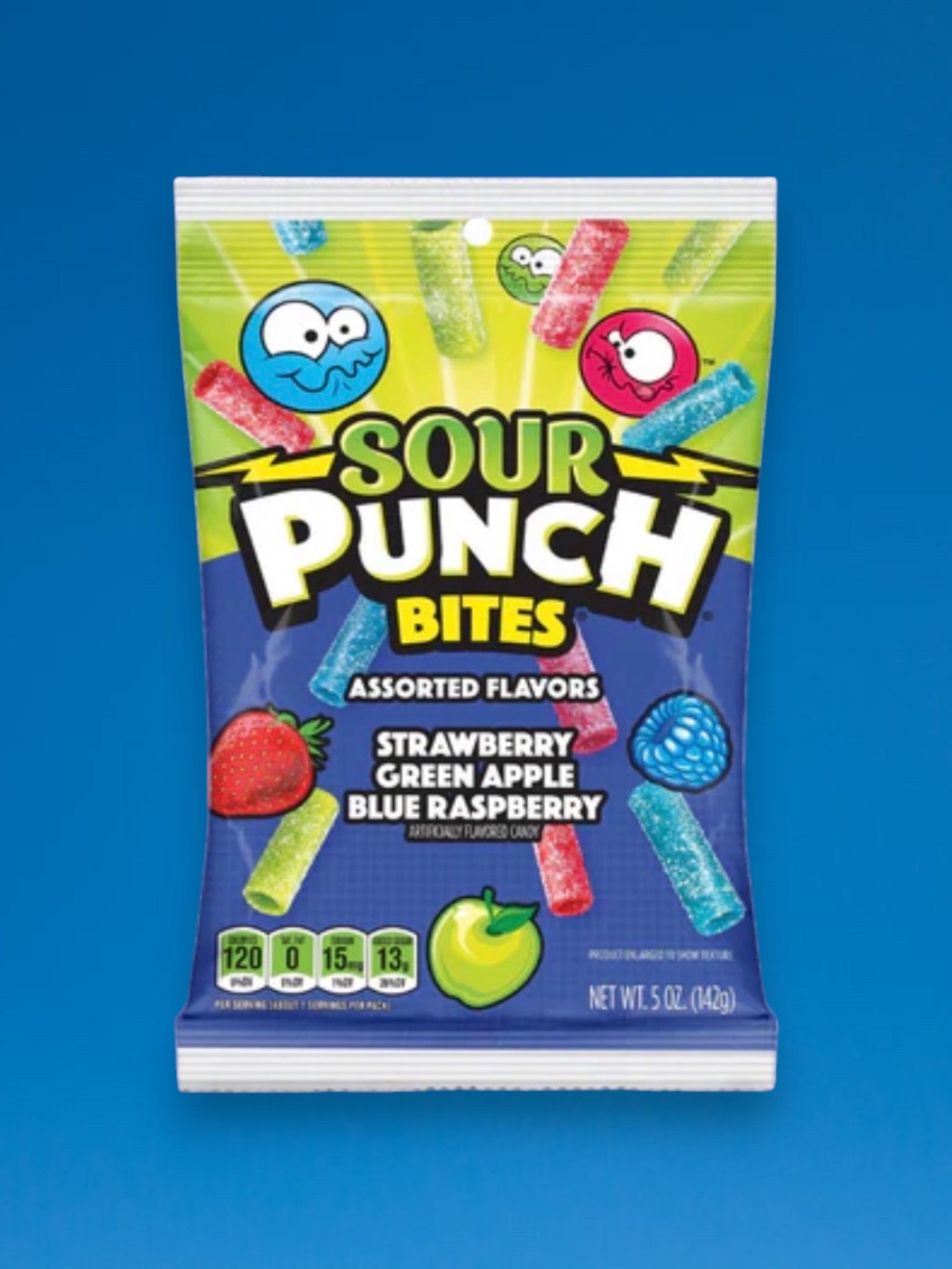Sour Punch Assorted Flavour Candy 142g | Imported Sour Gummies