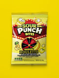 Sour Punch Banana Roulette Candy 142g | Imported Sour Banana Gummies