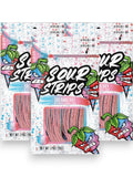 Sour Strips Dreamberry Soft & Chewy Sour Candy 96g – Imported from Spain