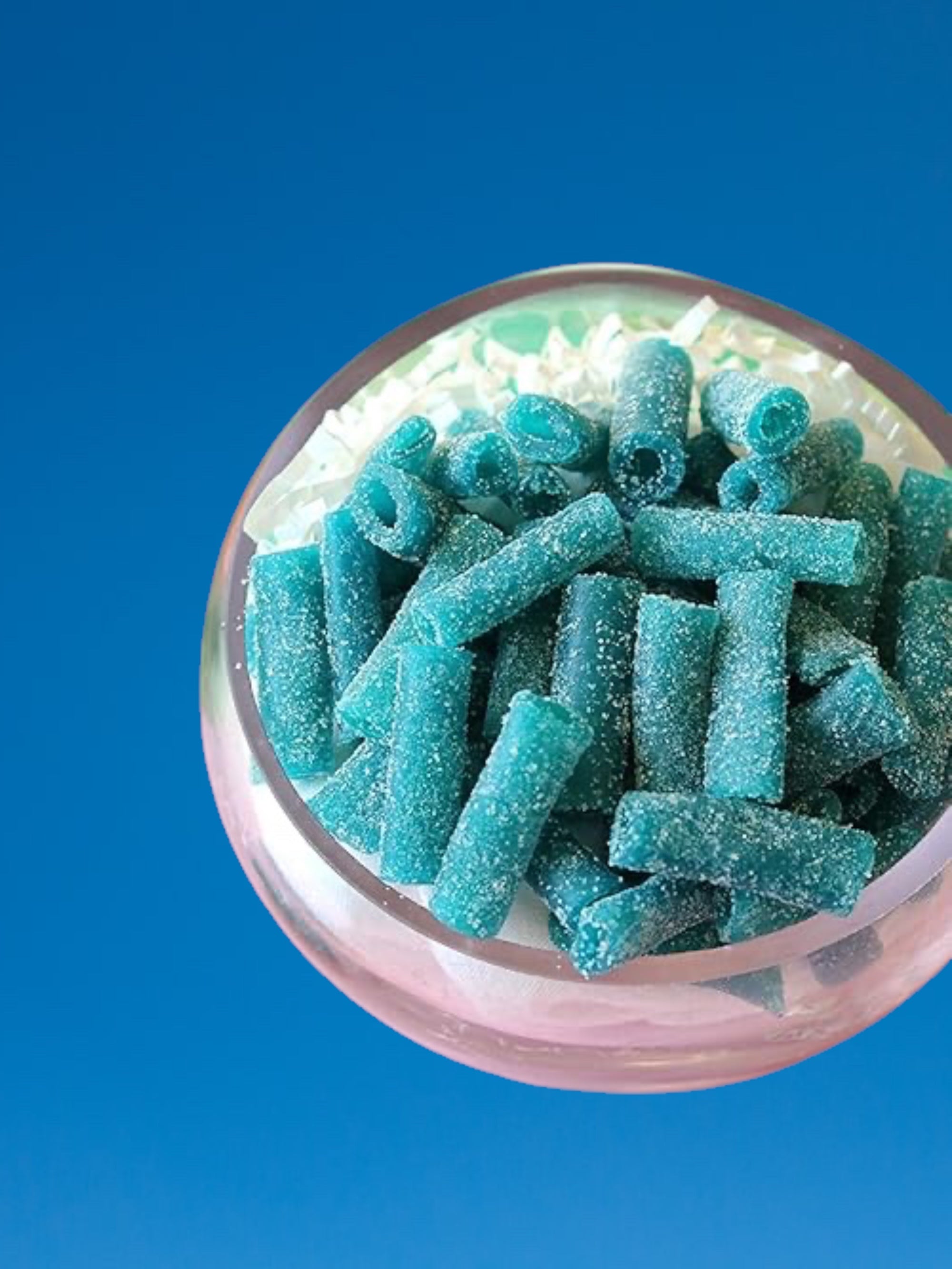 Sour Punch Blue Raspberry Candy | Imported Sour Blue Raspberry Gummies