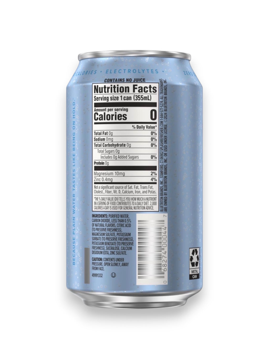Splash Rocket Freeze 473ml Can – Icy Fruit Flavored Beverage