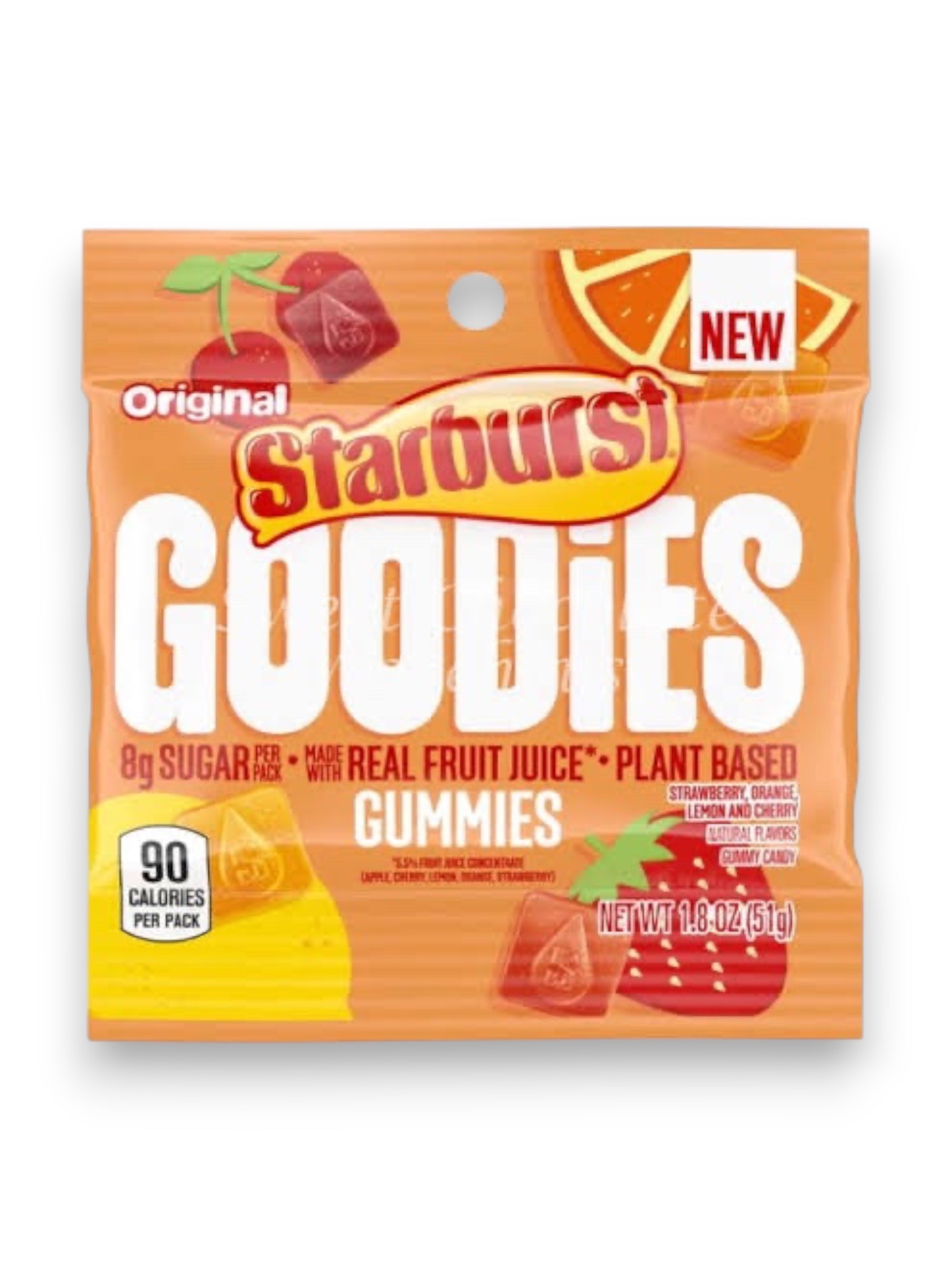 Starburst Goodies Original Fruit Chews 51g | Imported Fruity Candy
