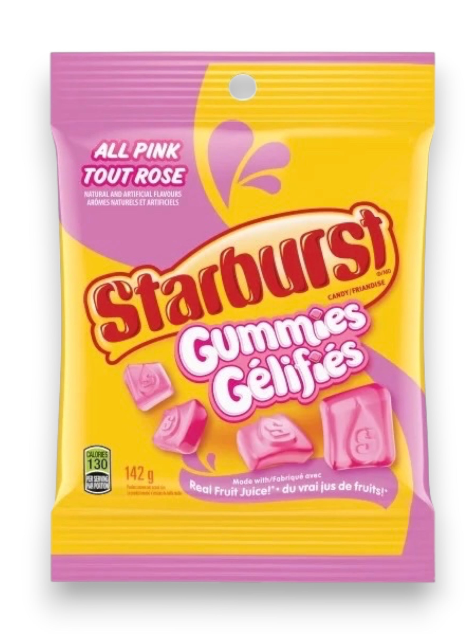 Starburst Gummies Gellies All Pink Strawberry Candy 142g | Imported Exotic Candy