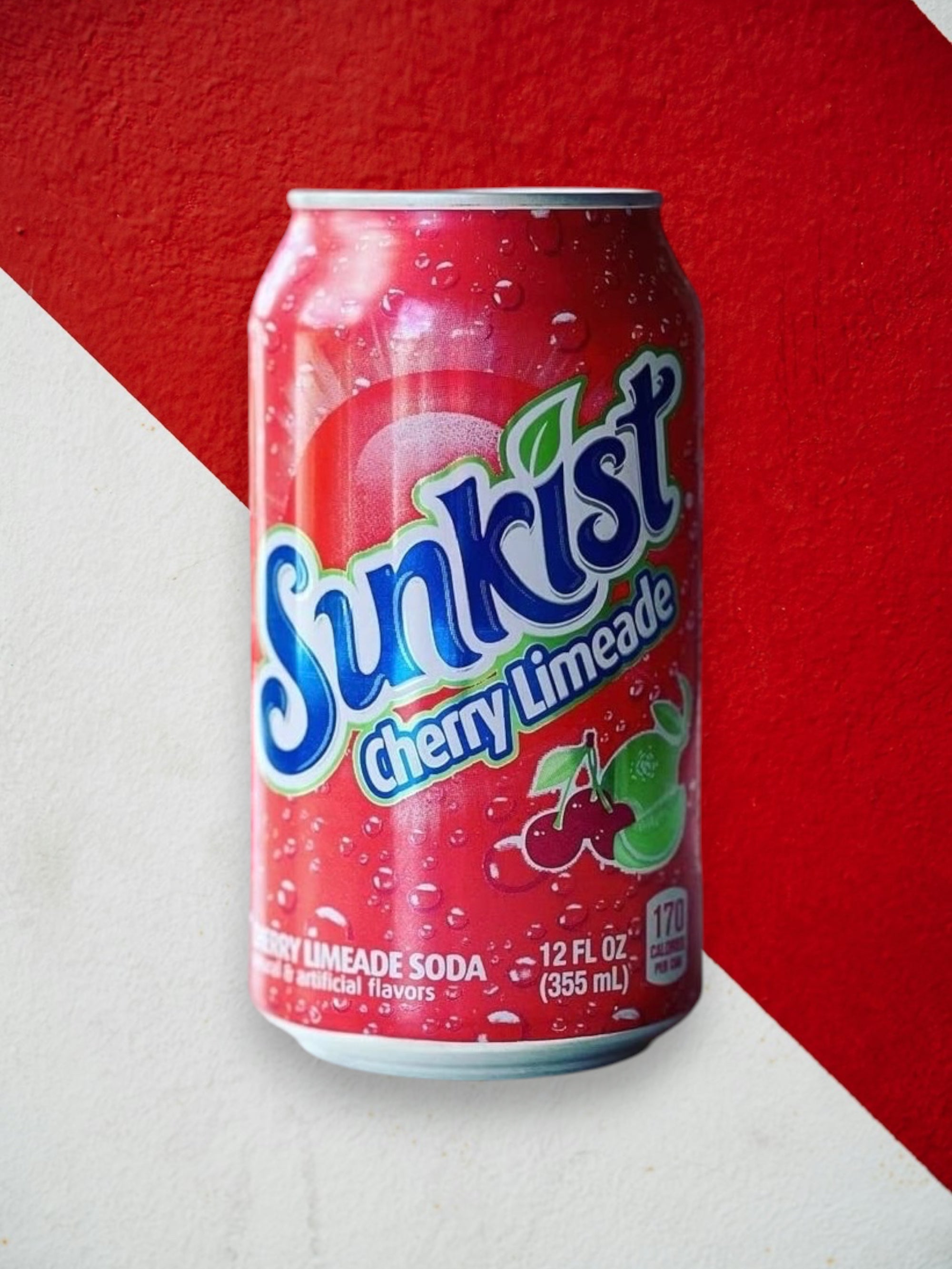 Sunkist Cherry Limeade 355ml Can – Imported Exotic Soda