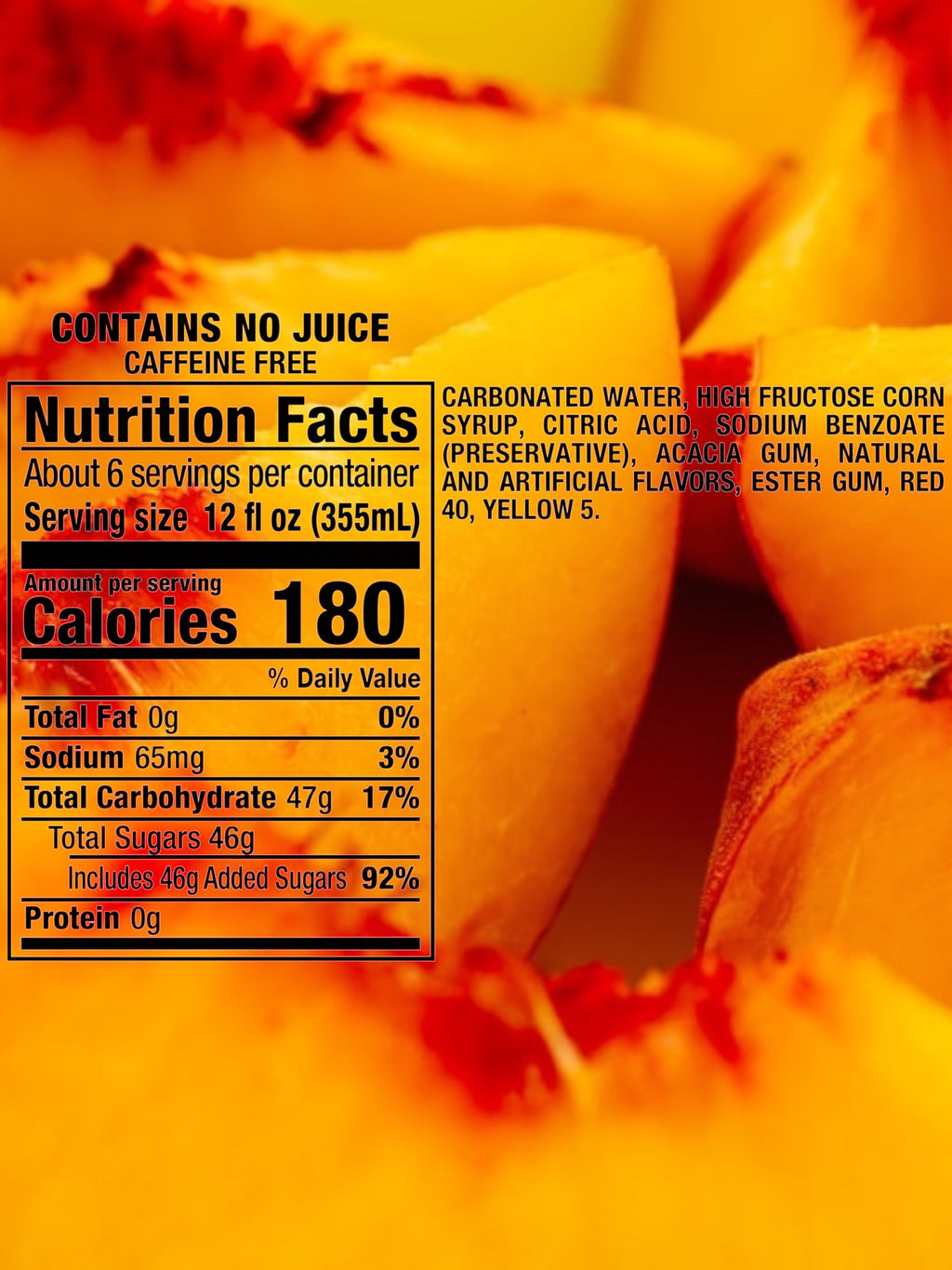 Sunkist Peach Lemon Zero Sugar 355ml Can – Imported Exotic Soda