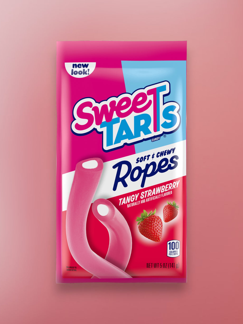 Sweet Arts Ropes Tangy Strawberry Candy 141g – Imported Exotic Chewy Candy