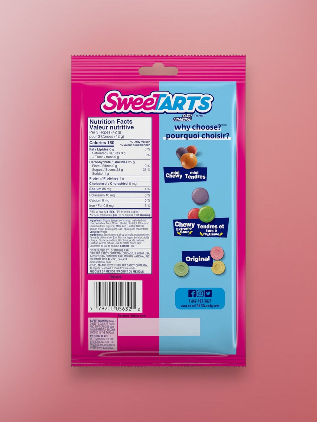 Sweet Arts Ropes Tangy Strawberry Candy 141g – Imported Exotic Chewy Candy