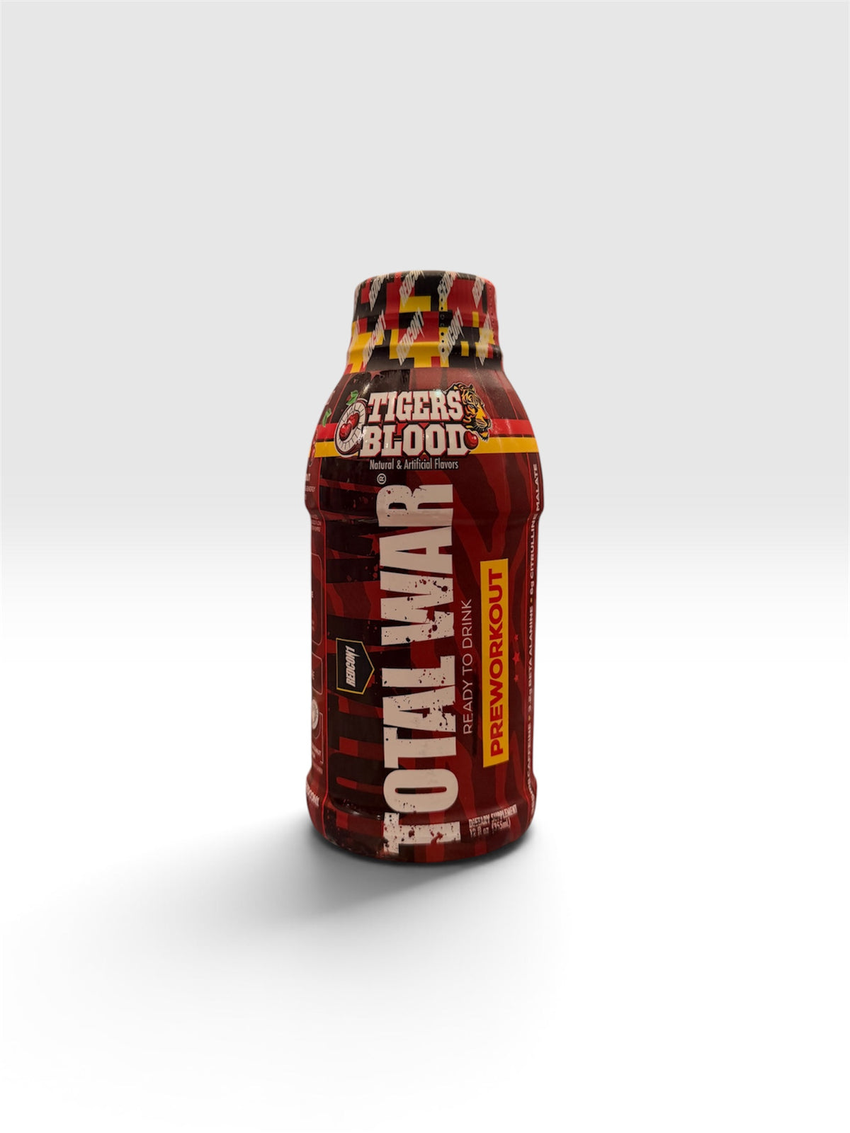 TOTAL WAR Pre-Workout – Tiger's Blood & Strawberry Mango | Imported