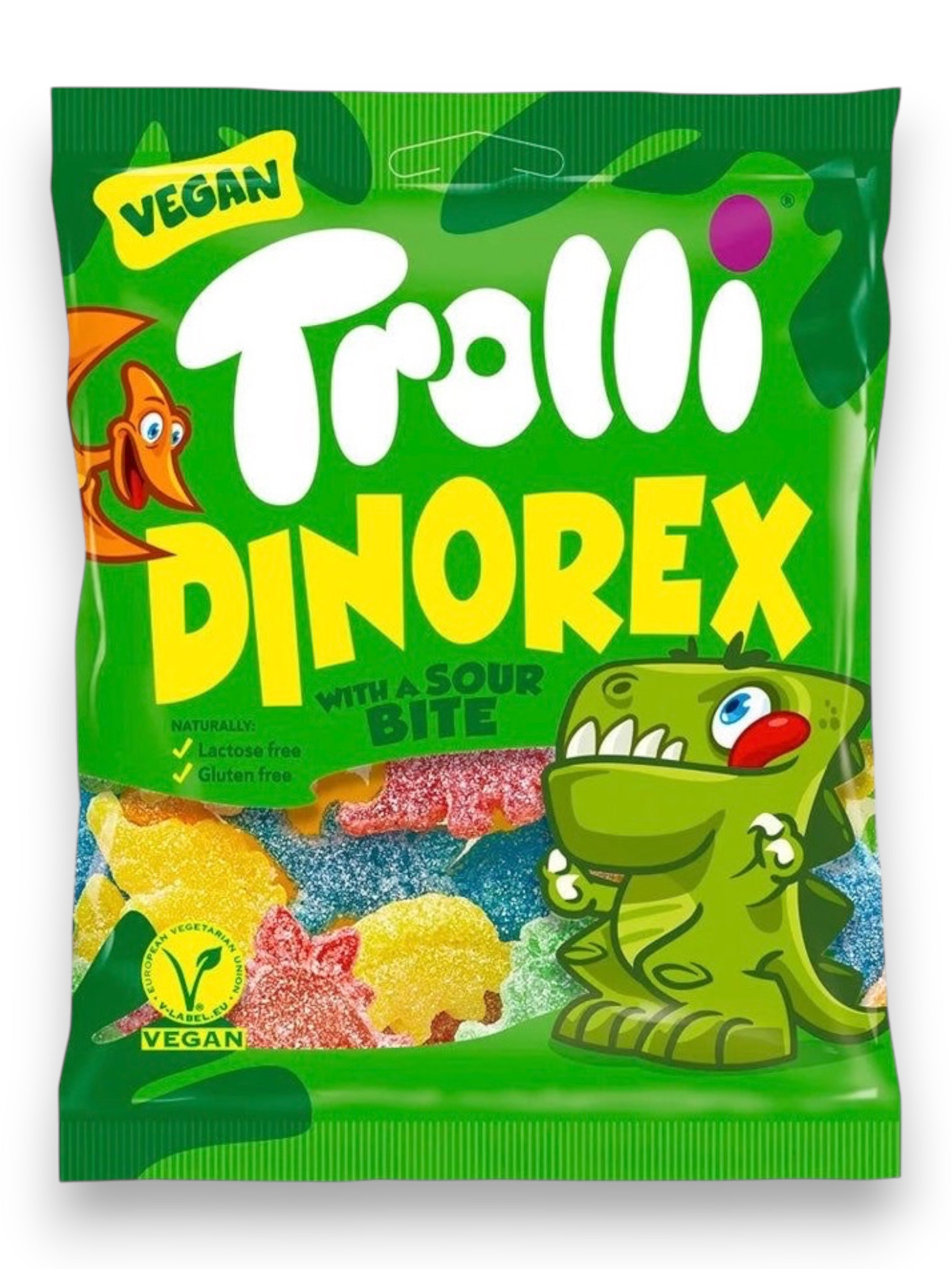 Trolli Dino Rex 100g – Imported Dinosaur Gummy Candy