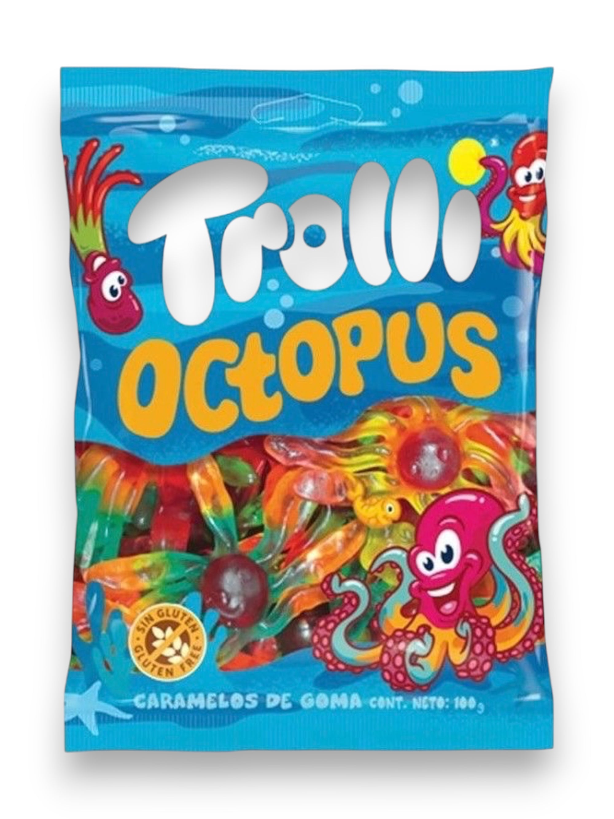 Trolli Octopus Blue 100g – Imported Ocean Gummy Candy