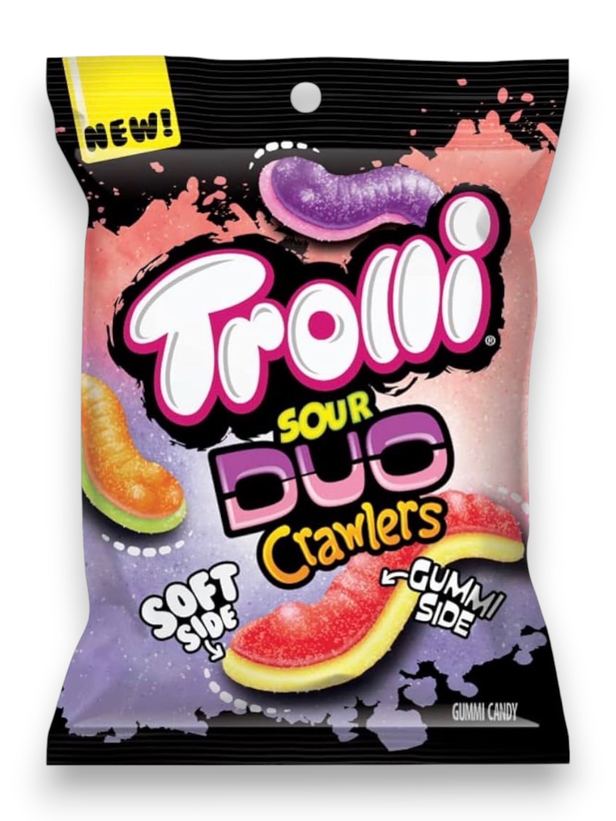 Trolli Sour Duo Crawlers 120g – Imported Sour Gummy Worms