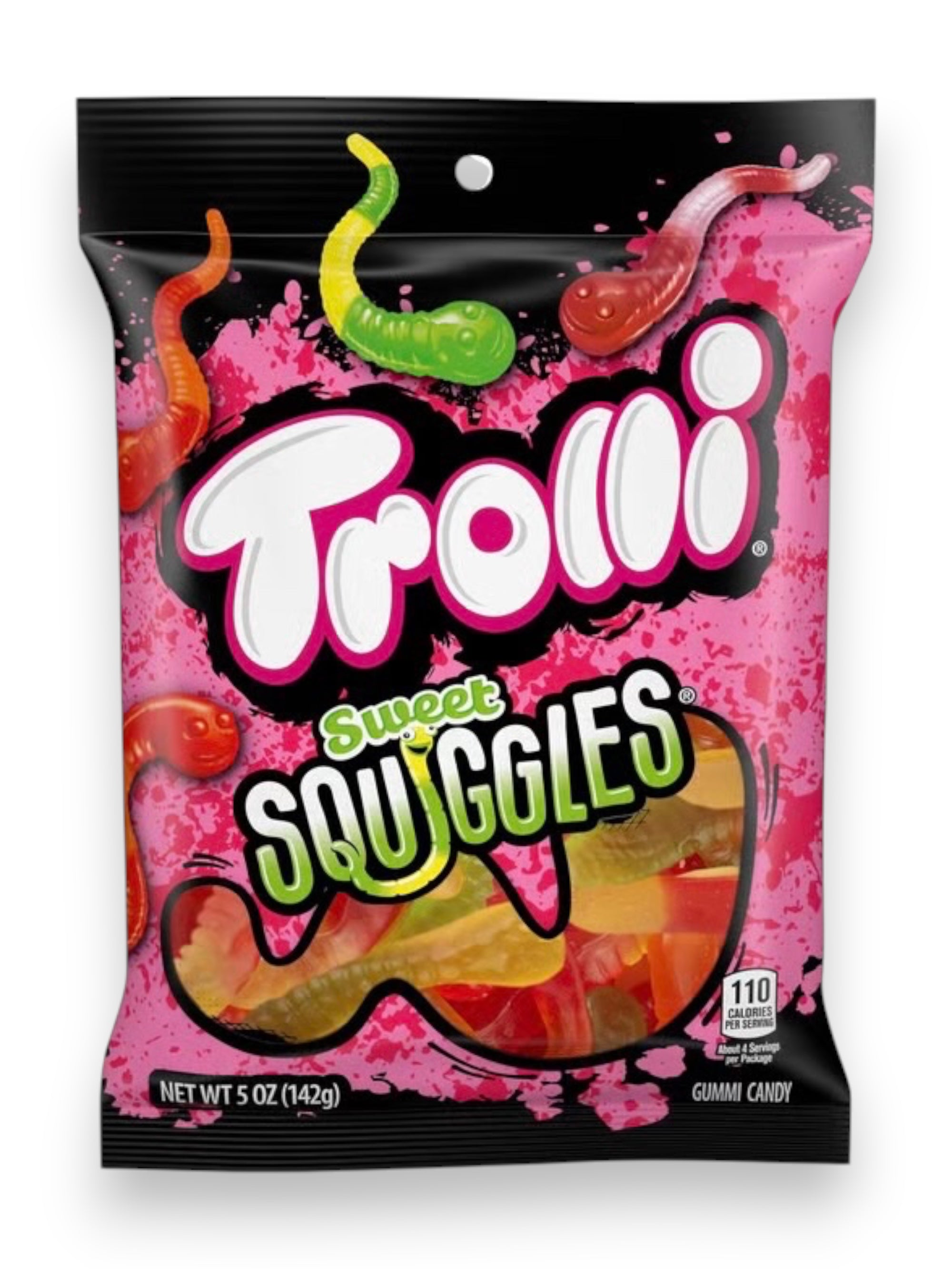 Trolli Sweet Squiggles 140g – Imported Fruity Gummy Treat