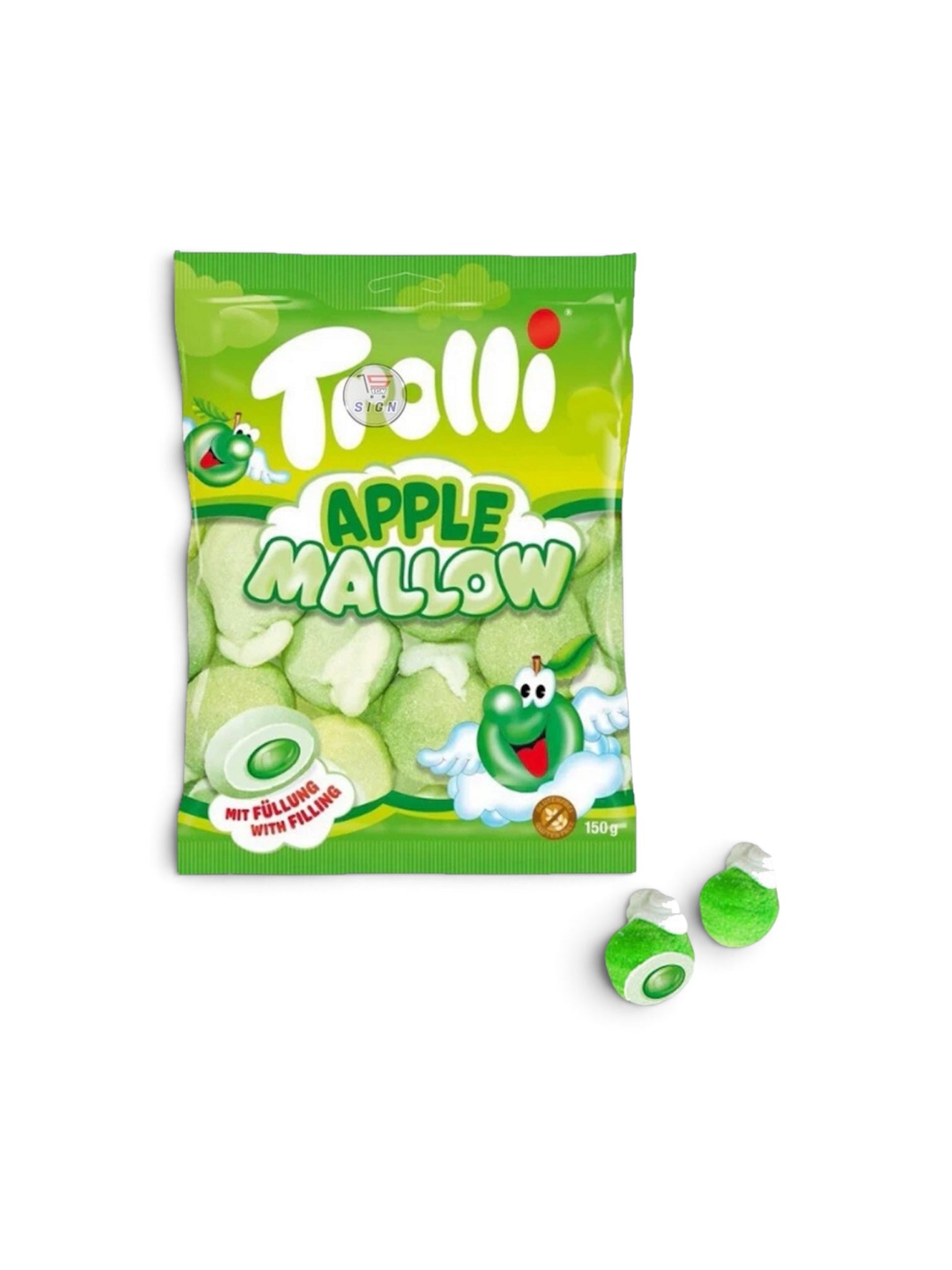 Trolli Marshmallow Candy – Choco Banana, Apple Mallow, Mallow Stars & Peach Mallow