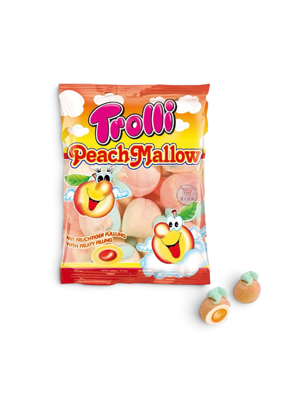 Trolli Marshmallow Candy – Choco Banana, Apple Mallow, Mallow Stars & Peach Mallow