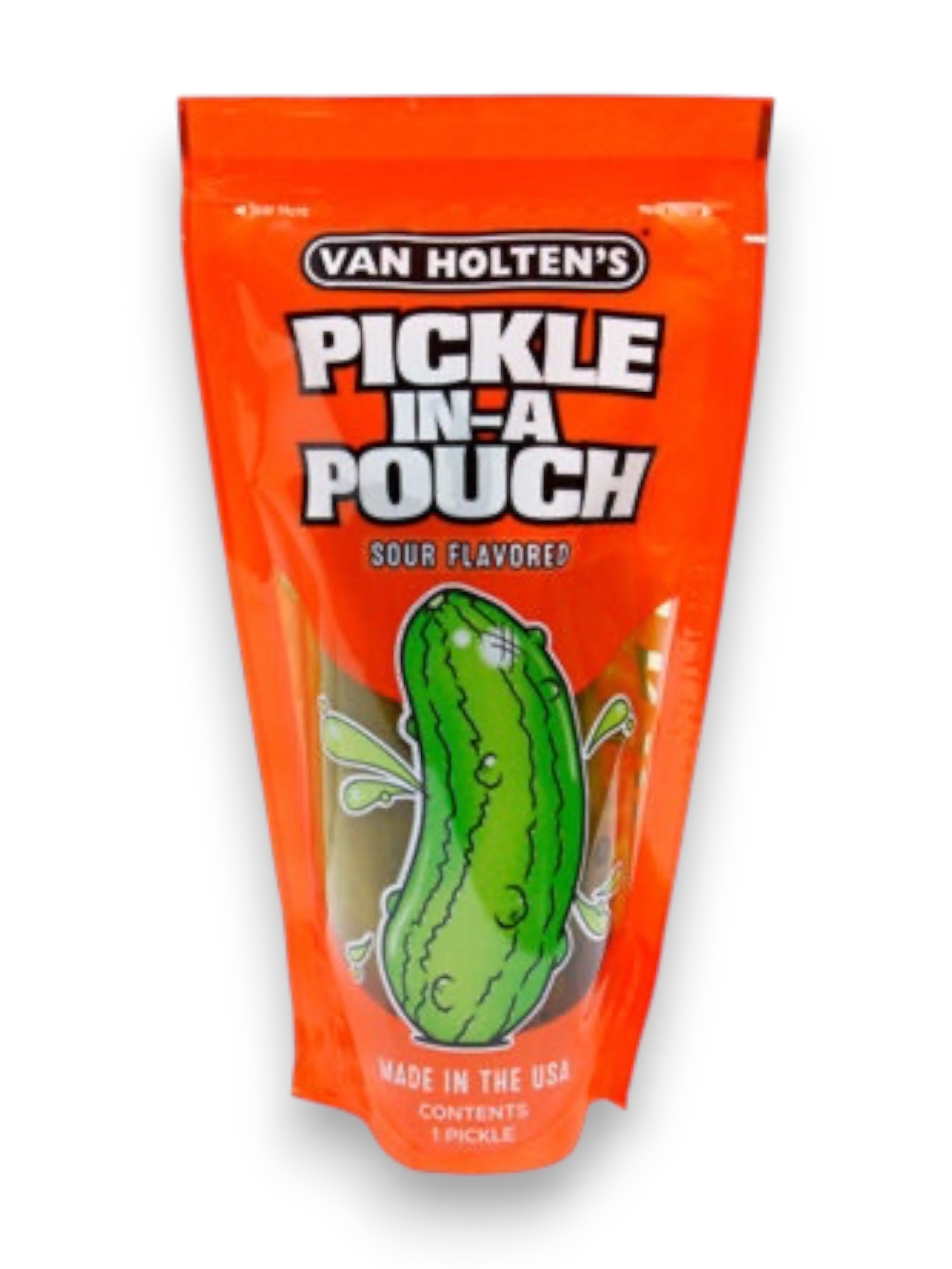 Van Holten's Pickle-In-A-Pouch Sour Flavored Pickle | Imported from USA