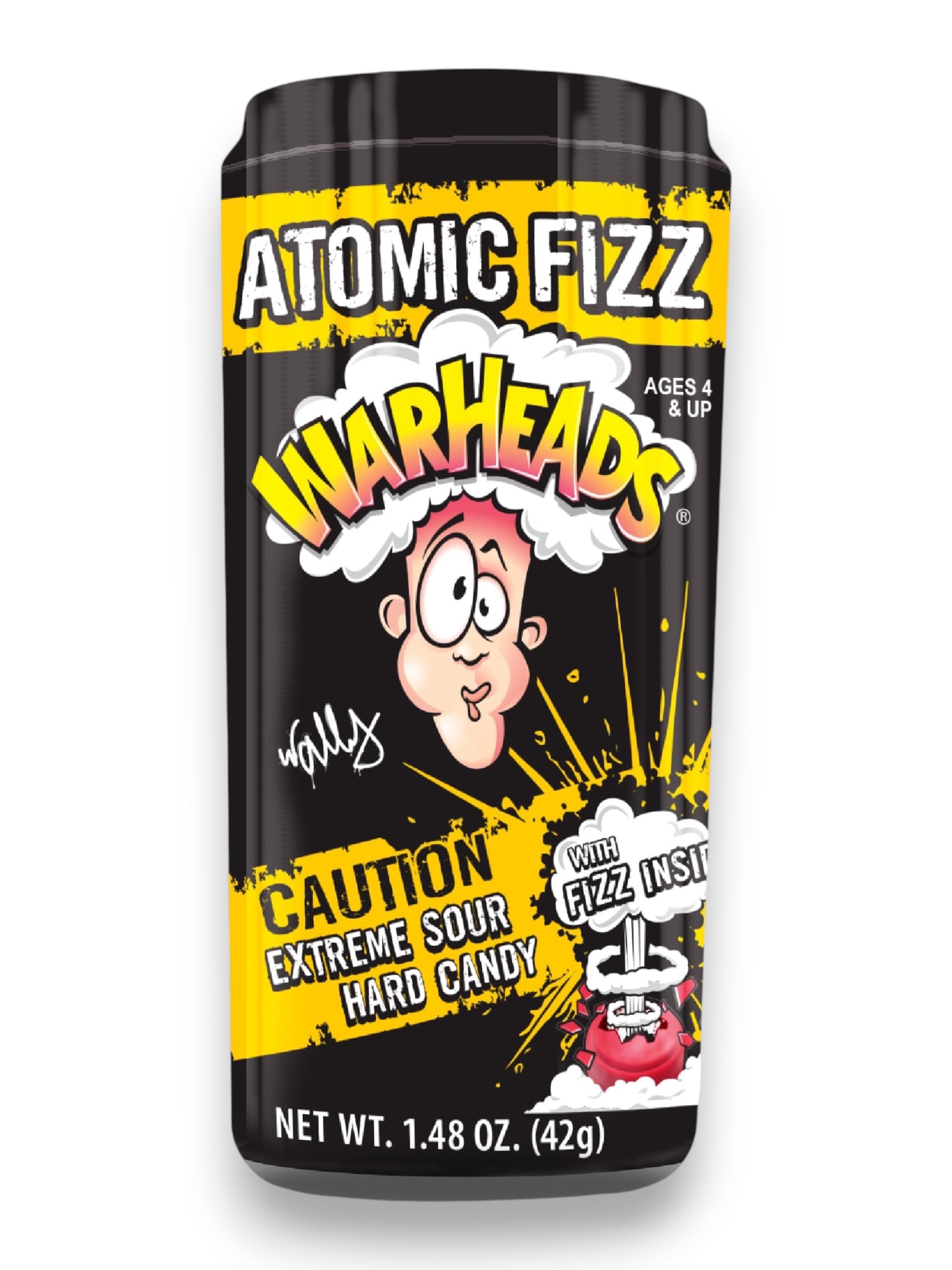 Warheads Atomic Fizz Extreme Sour Candy Bottle – Imported from USA