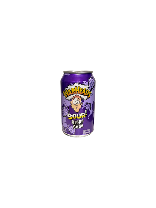 Warheads Grape soda 355ml sour candy drink