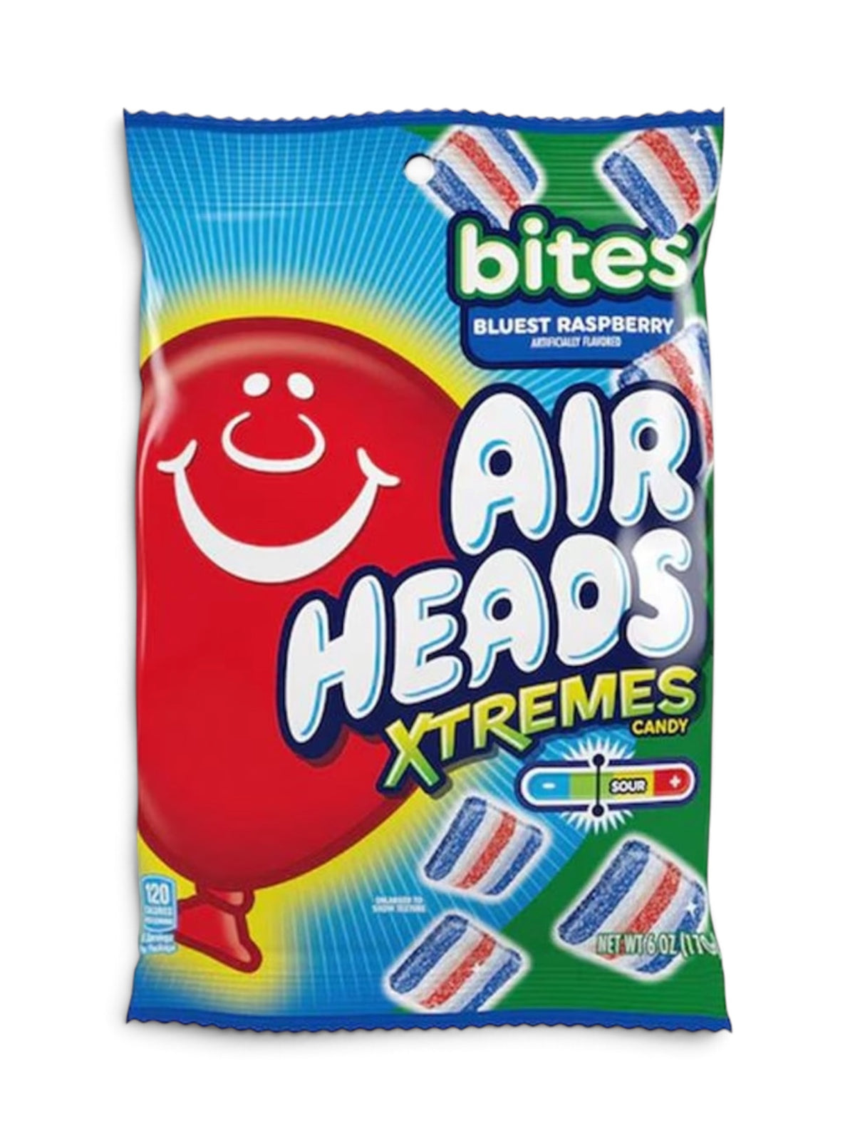 Airheads Xtremes Bites Bluest Raspberry – 170g