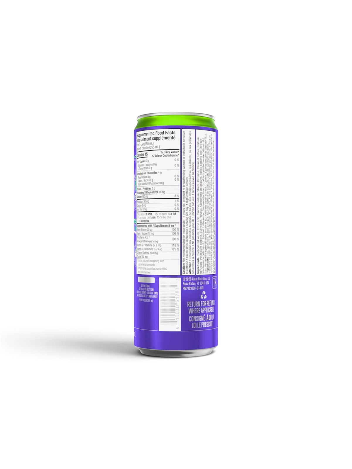 Alani Nu Witch’s Brew Energy Drink – 355 mL