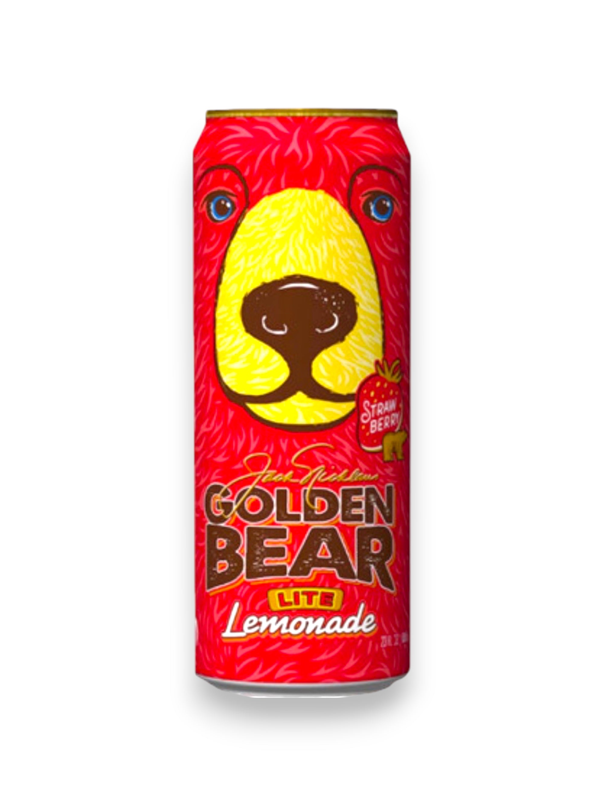 Arizona Golden Bear Strawberry Lemonade 680ml Can – Refreshing Fruit Beverage